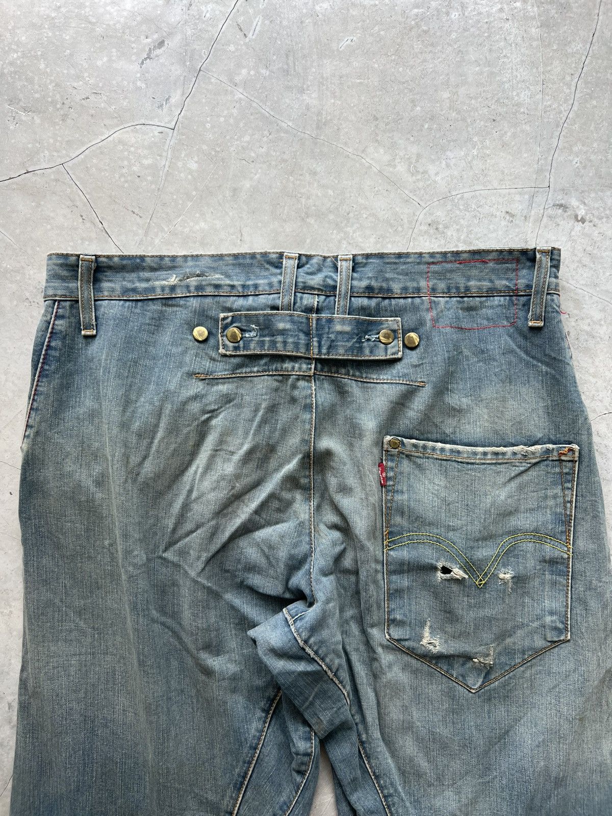 Levi's Levis Engineered Jeans Buckleback Tag W36 Actual 36x34