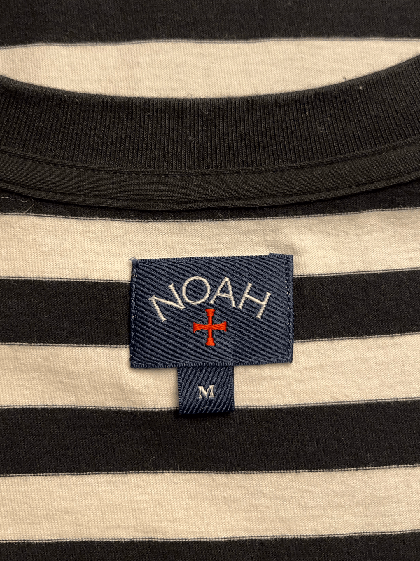Noah NOAH x The Cure "Let's go to bed" striped t-shirt Size US M / EU 48-50 / 2 - 4 Thumbnail