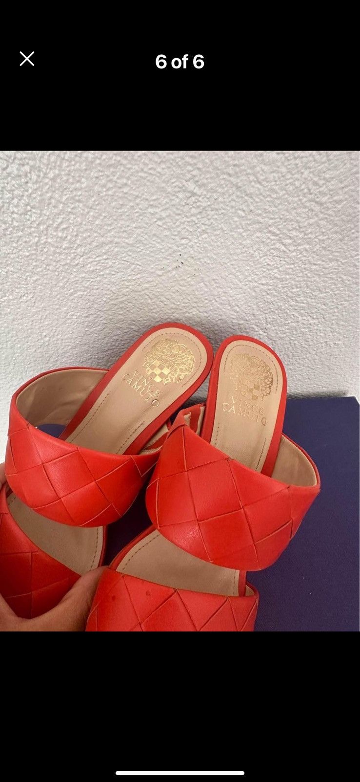Vince Camuto Coral color sandals Size US 8.5 / IT 38.5 - 6 Thumbnail