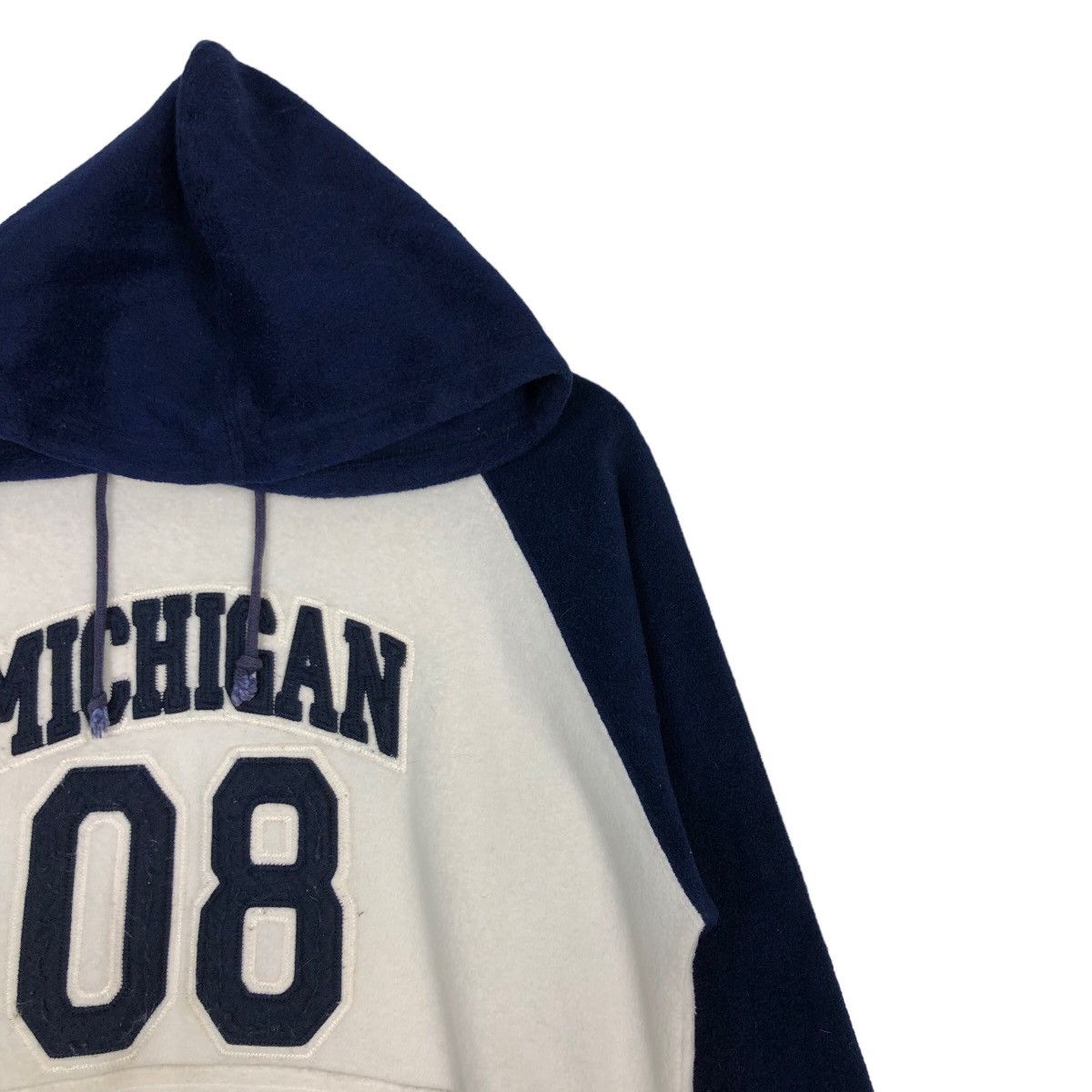 🔥Hoodie Michigan 08 Big Logo Spell Out Japan Made