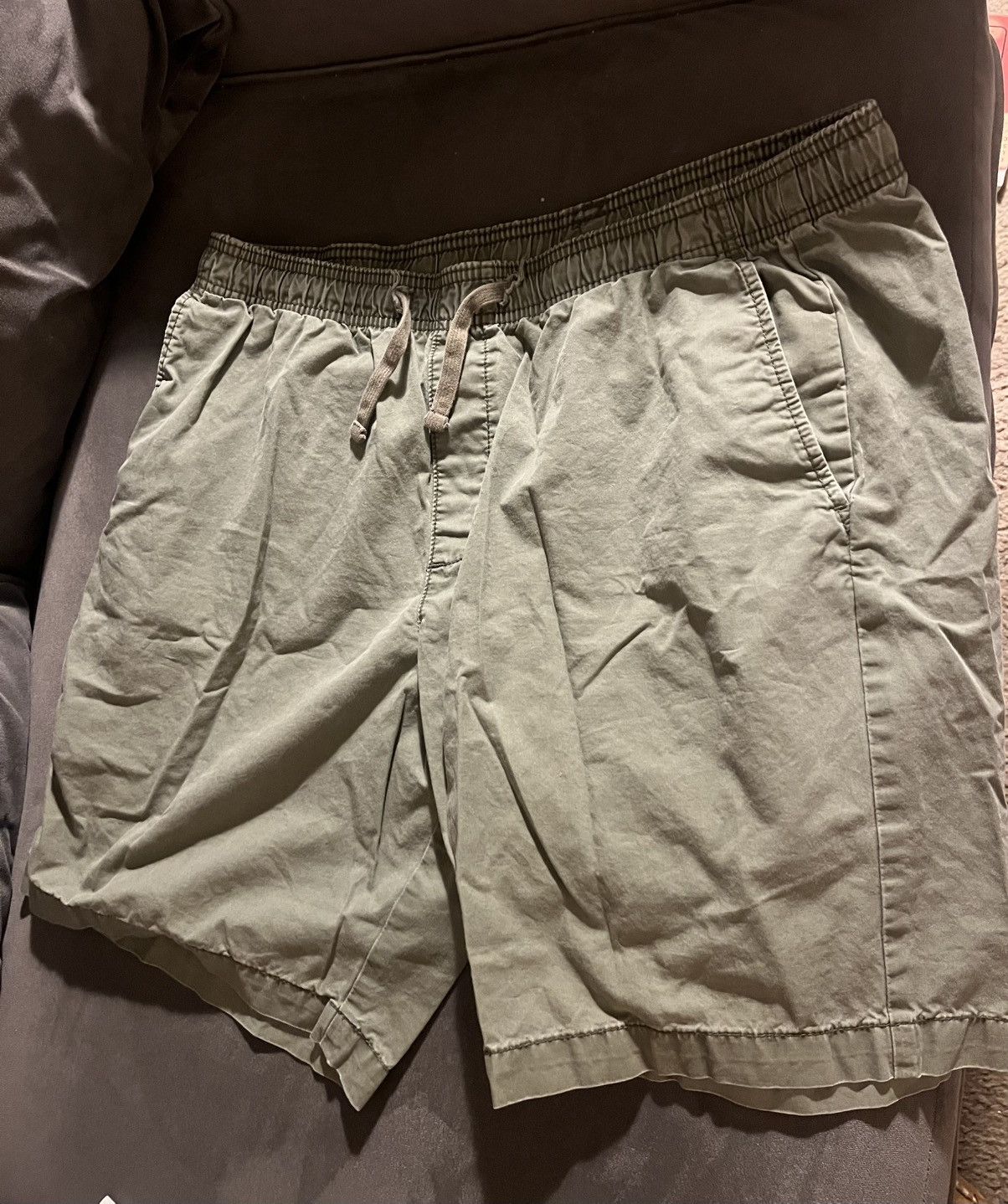 Gap Gap Drawstring Men's Large Green Shorts Size US 36 / EU 52 - 1 Thumbnail