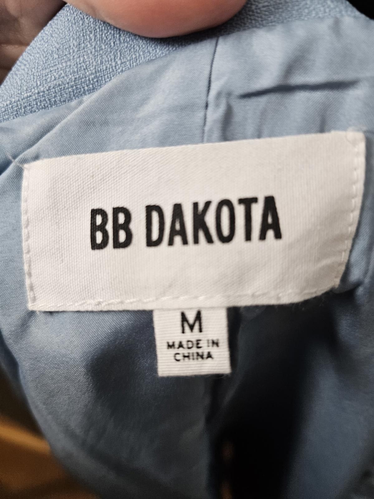 Other BB Dakota Jacket Baby Blue Womens Size M Tailored Blazer Size M / US 6-8 / IT 42-44 - 2 Thumbnail