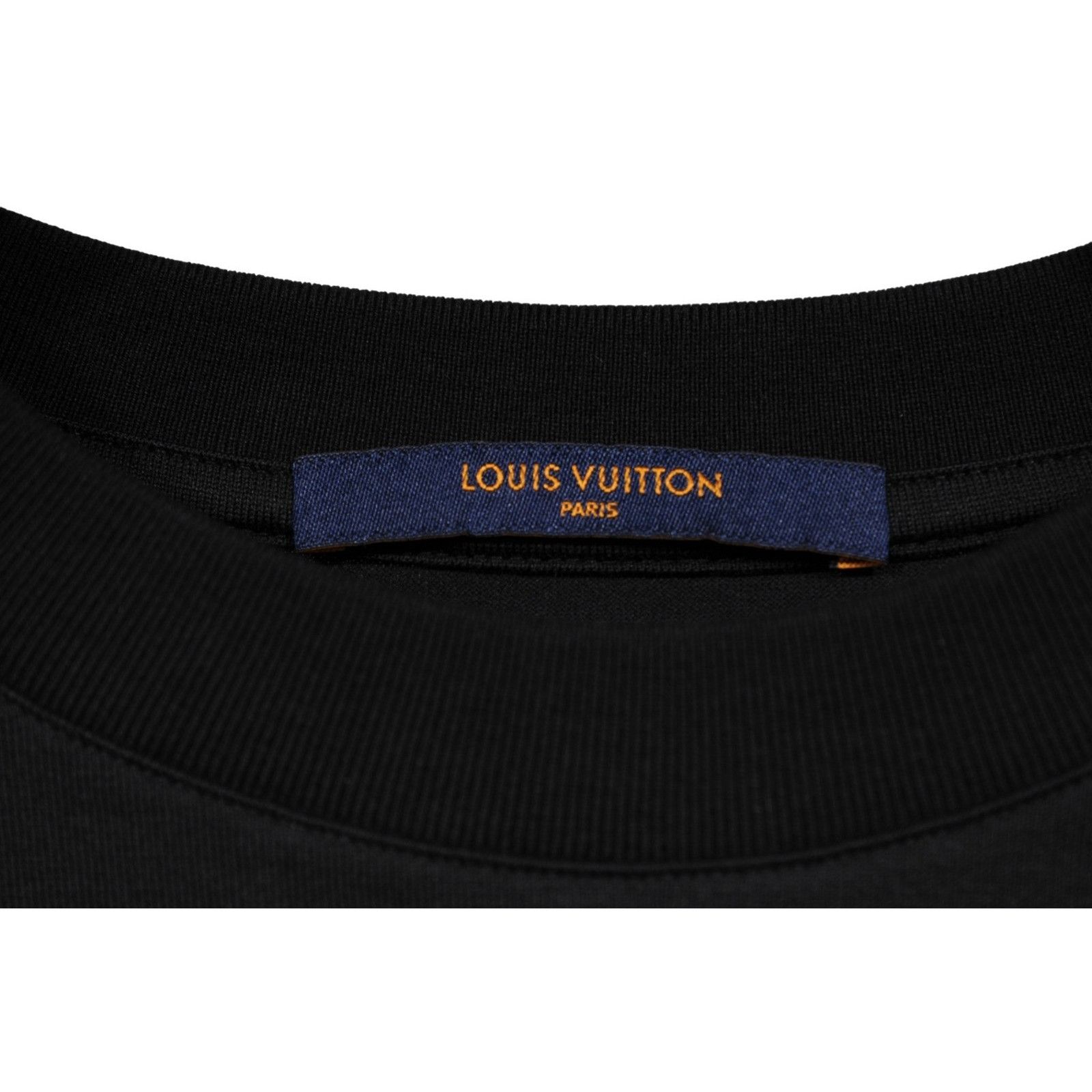 Louis Vuitton Smoke Logo T Shirt XS Black Size US XS / EU 42 / 0 - 4 Thumbnail