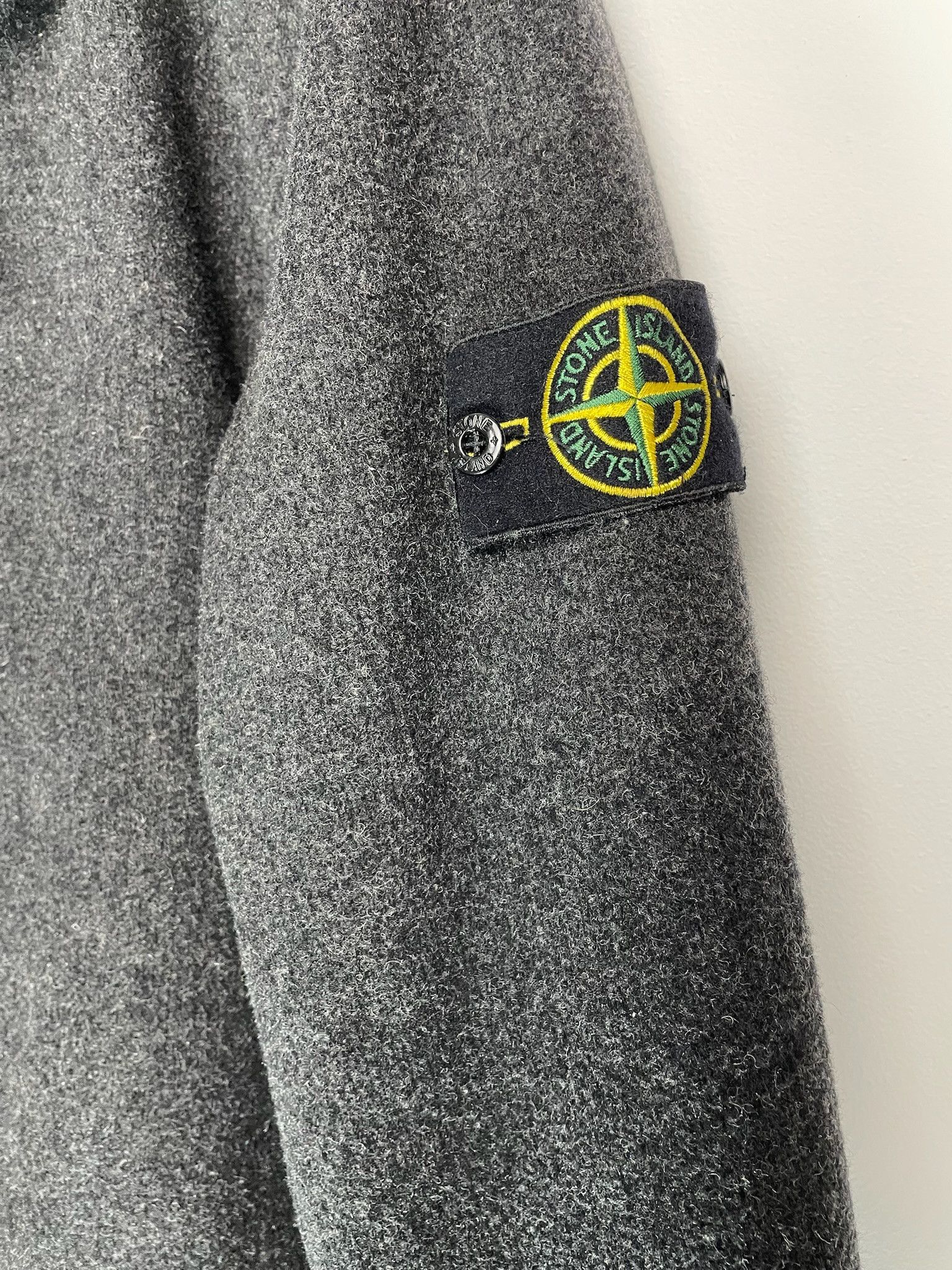 Stone Island Panno Speciale Wool Blend Parka Hooded Size US S / EU 44-46 / 1 - 8 Thumbnail