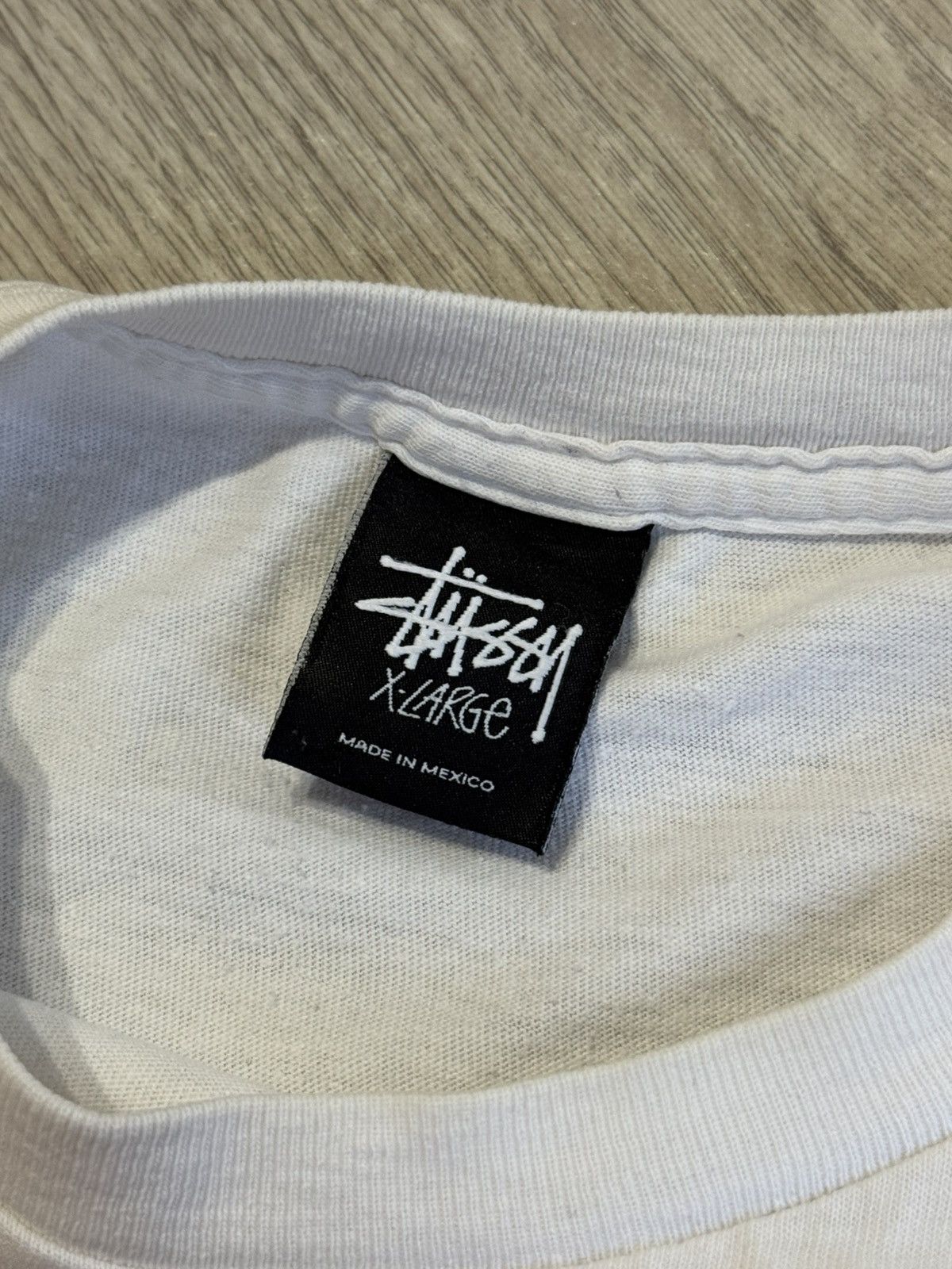 Stussy 🔷Vintage Stussy Big Logo Y2K T-shirt🔷 Size US XL / EU 56 / 4 - 4 Thumbnail