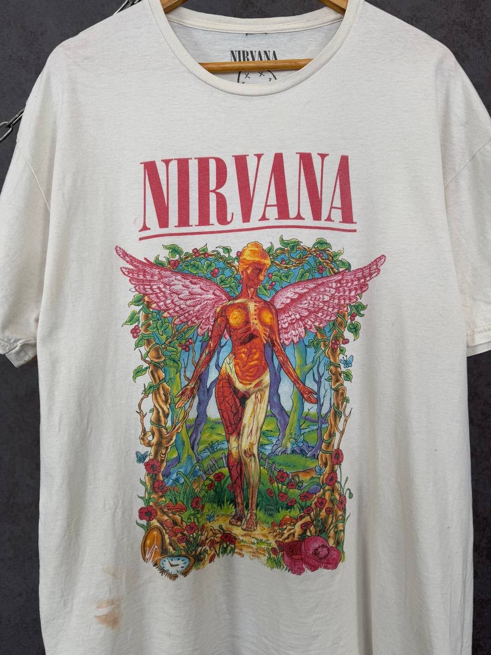 Band Tees × Nirvana Nirvana In Utero rock band tee Size US XXL / EU 58 / 5 - 3 Thumbnail