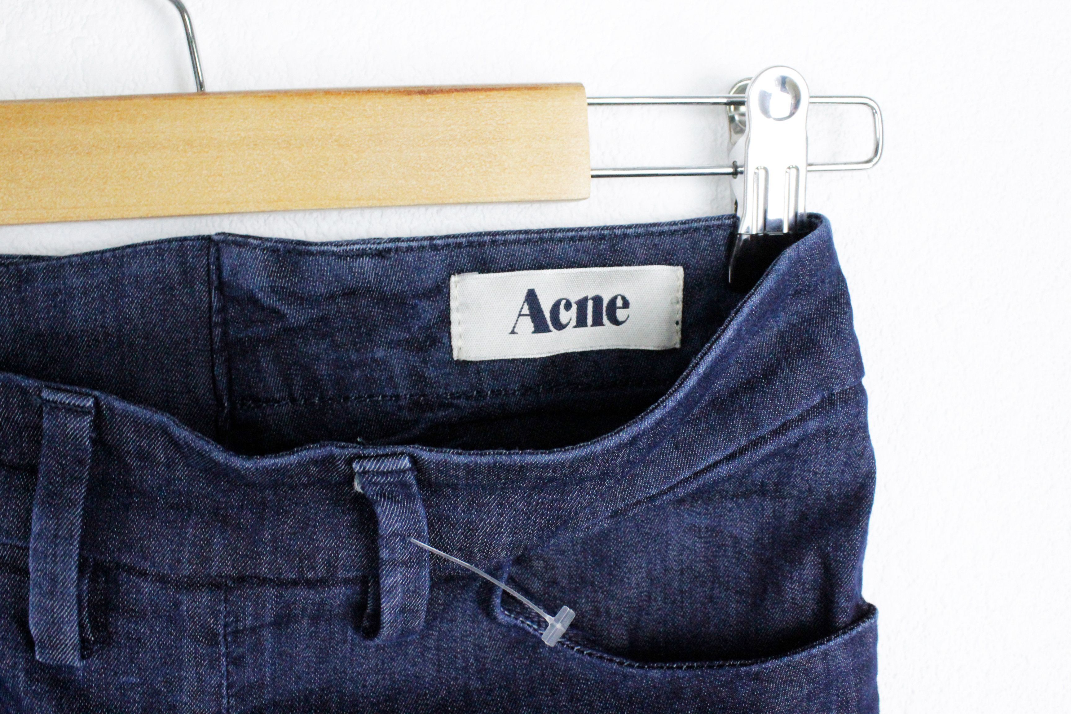 Acne Studios × Vintage Acne Jeans Skin Thin Back Zip Pants Trousers 25 x 32 Size 25" / US 0 / IT 36 - 6 Thumbnail