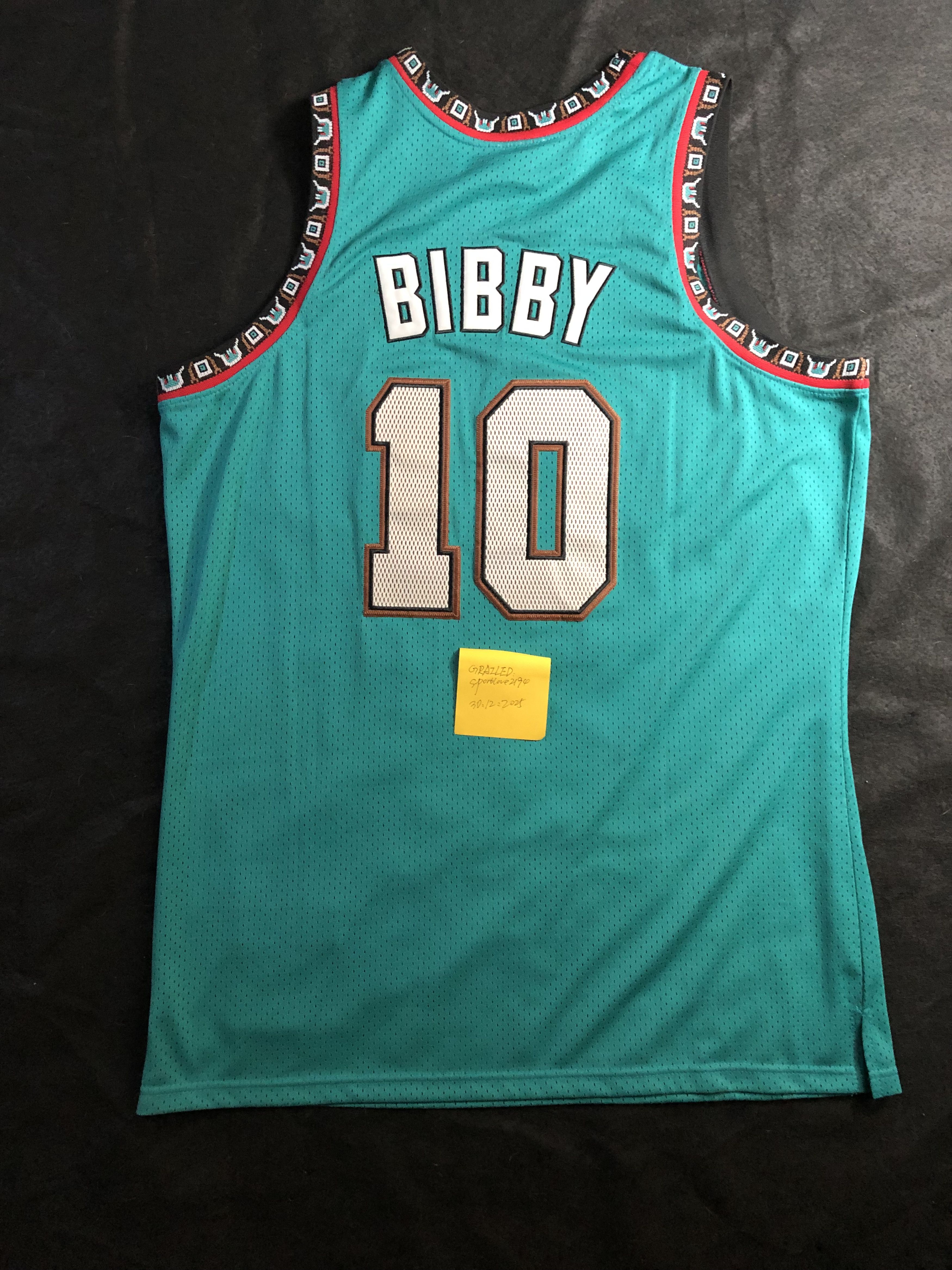 Vintage Grizzlies 10 Bibby Jersey Size US XXL / EU 58 / 5 - 4 Thumbnail