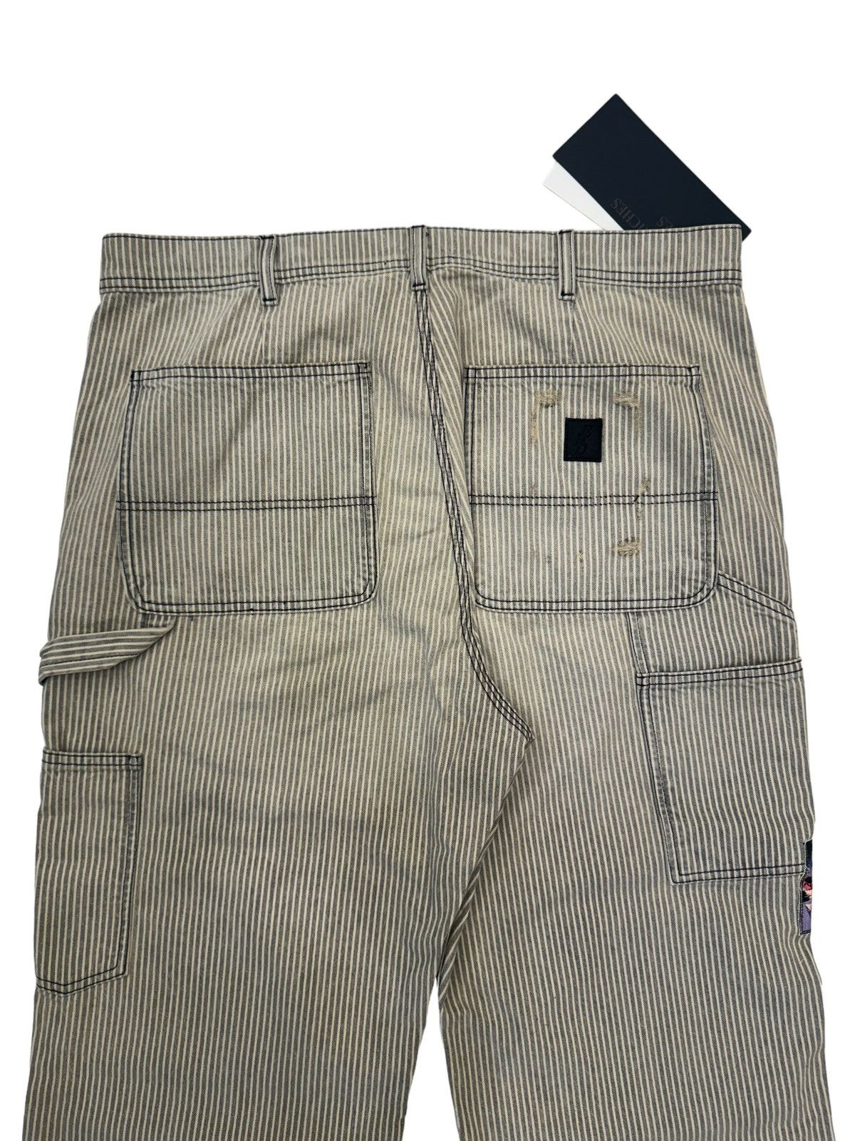 Enfants Riches Deprimes ERD Hickory Striped Paint Carpenter Pants Shuji Version Size US 36 / EU 52 - 11 Thumbnail
