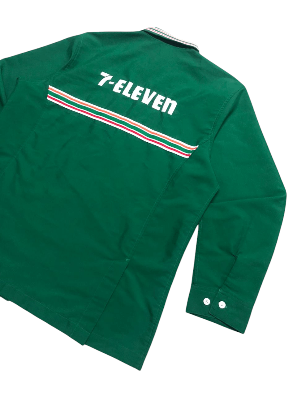Japanese Brand × Uniform Wares × Vintage Vintage 90s 7 Eleven Shirt Uniform Long Sleeve Size US L / EU 52-54 / 3 - 8 Thumbnail