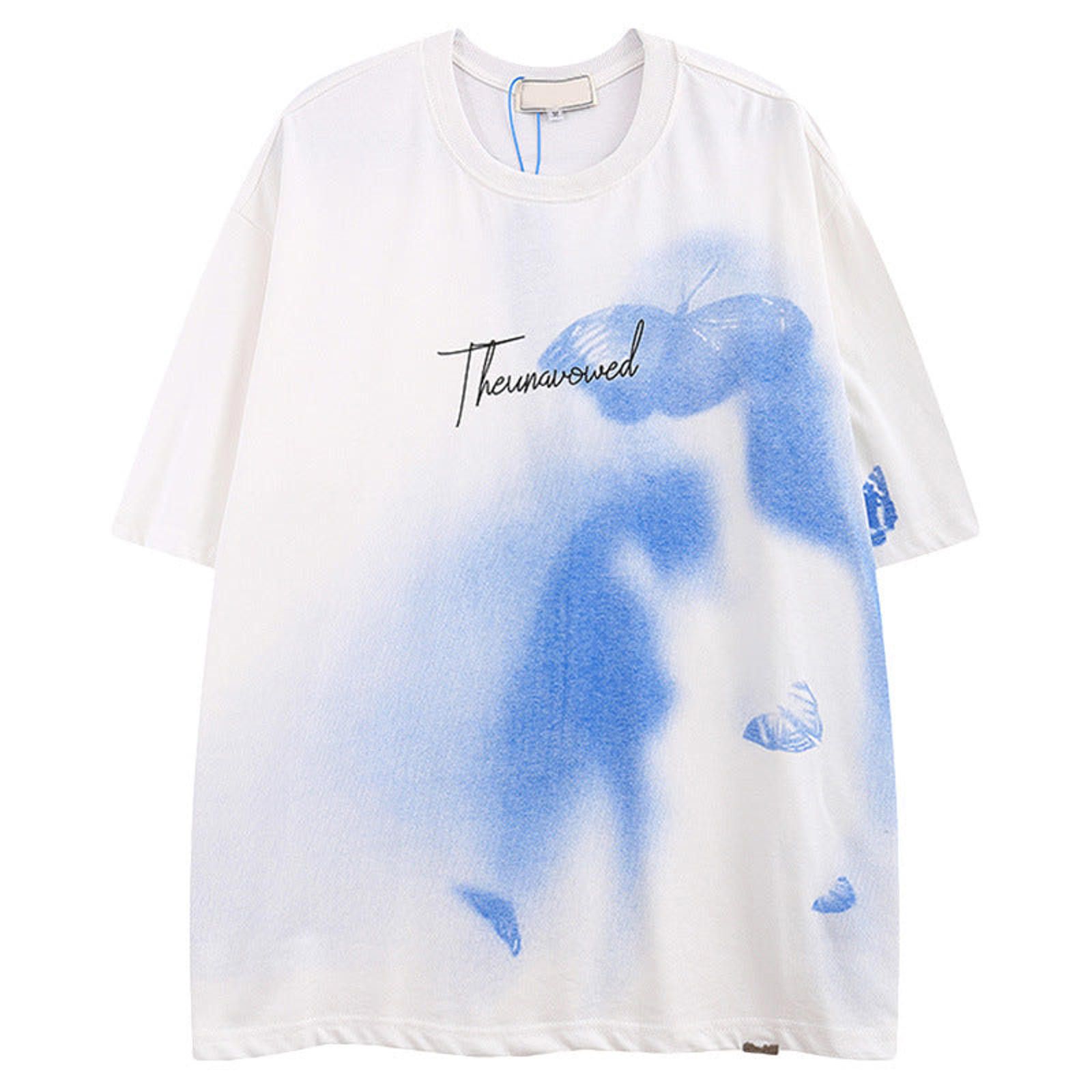 Japanese Brand Artistic Graphic Oversized T-Shirt Size US M / EU 48-50 / 2 - 2 Thumbnail