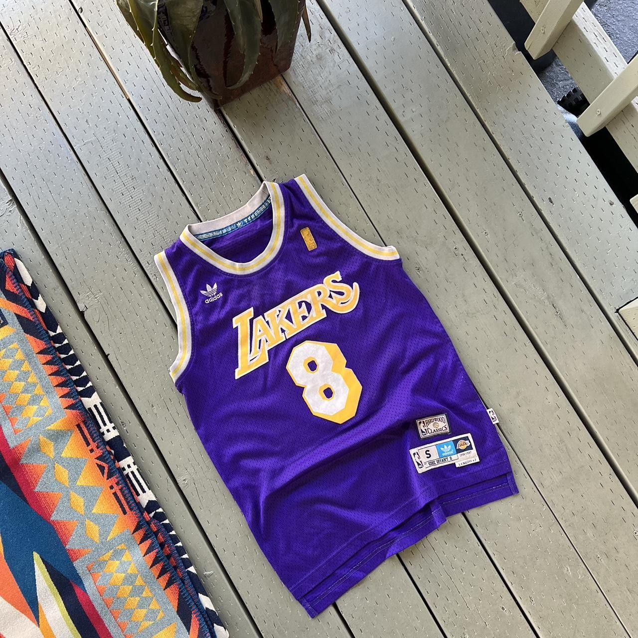 image of Adidas x NBA Kobe Bryant Jersey in Purple, Men's (Size Small)