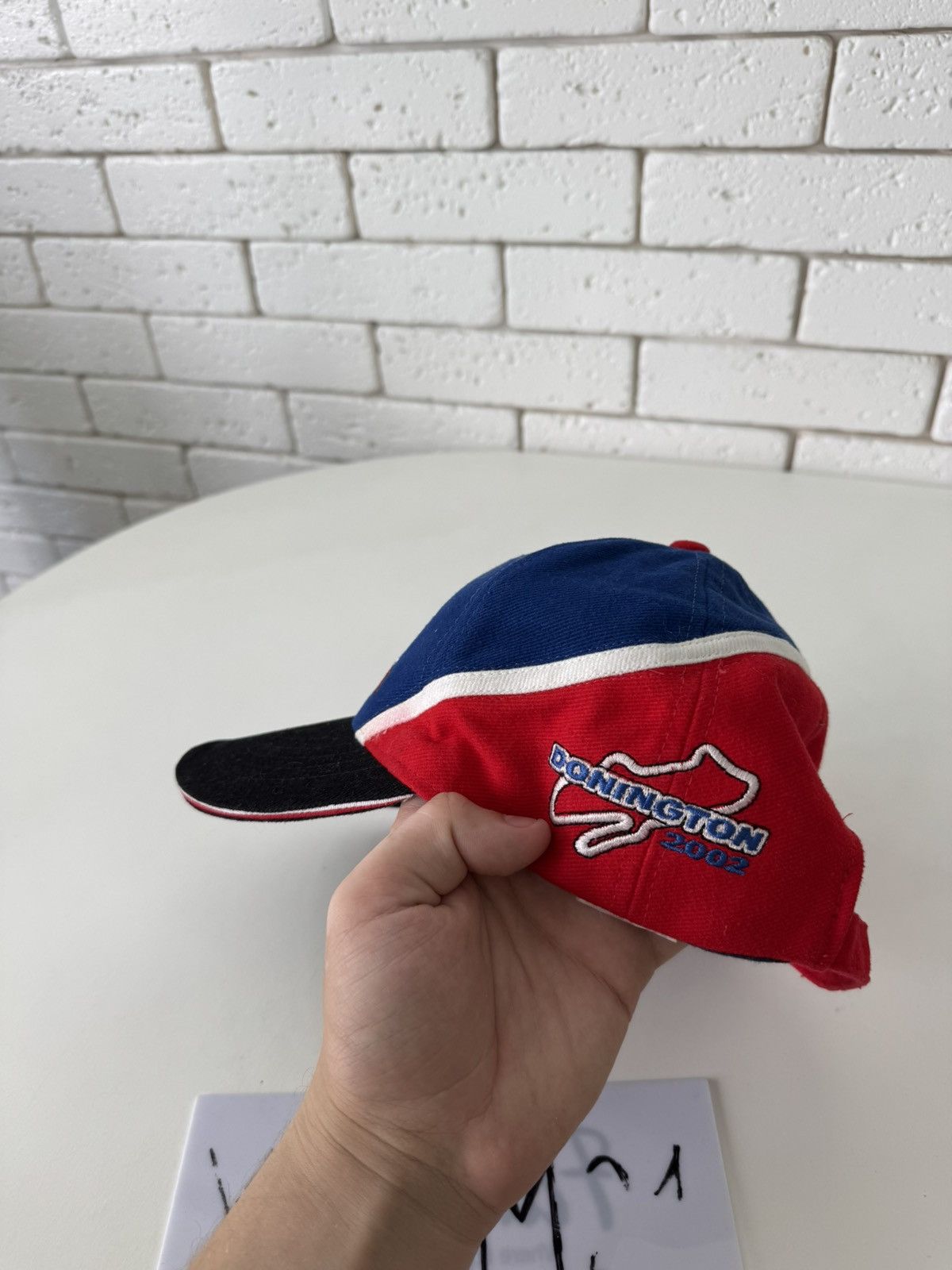 Vintage British Motorcycle Grand Prix cap hat Size ONE SIZE - 5 Thumbnail
