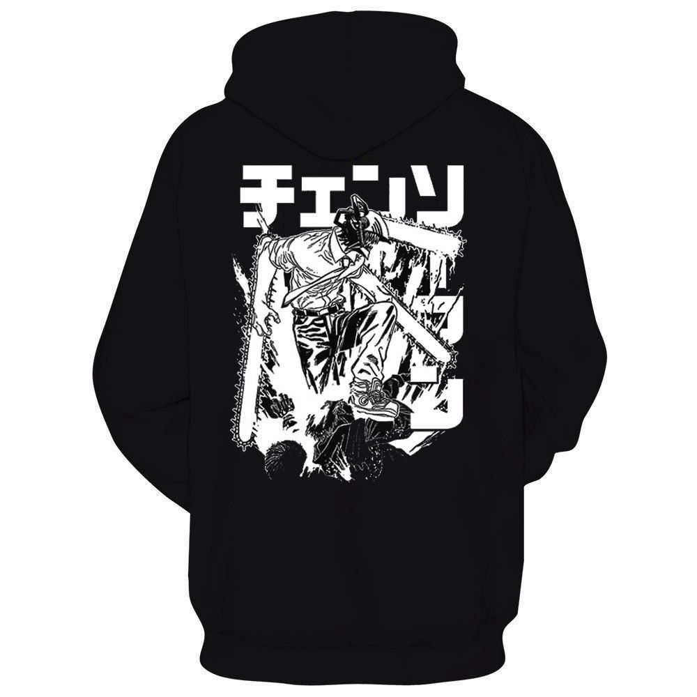 Japanese Brand Chainsaw Man Hoodies Size US S / EU 44-46 / 1 - 2 Thumbnail