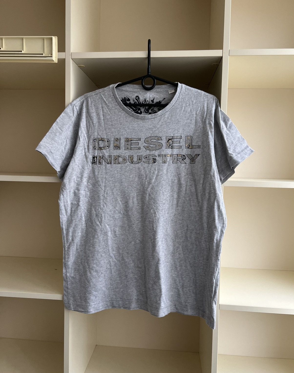 Diesel Vintage Diesel Tee T-Shirt Industry Size L Size US L / EU 52-54 / 3 - 1 Thumbnail