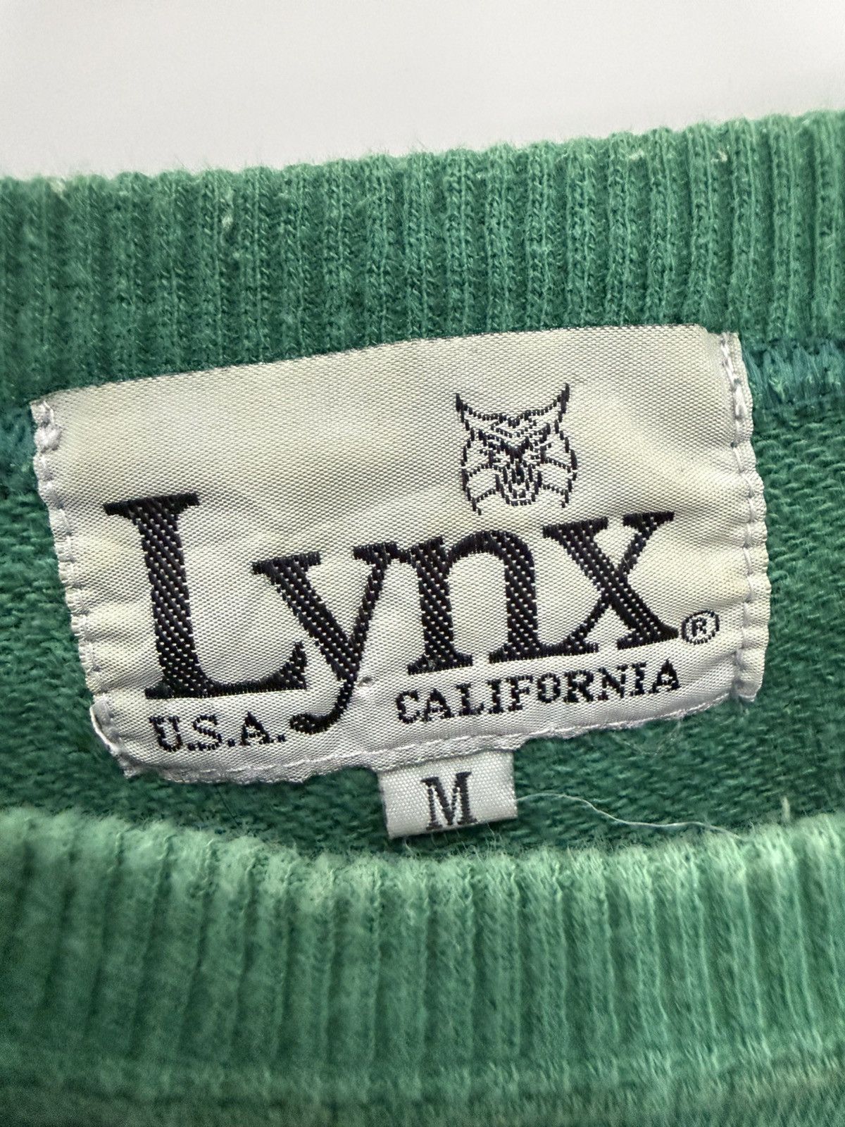 Vintage 🔥 Lynx USA California Vintage Sport Baggy Sweatshirt - M Size US L / EU 52-54 / 3 - 5 Thumbnail