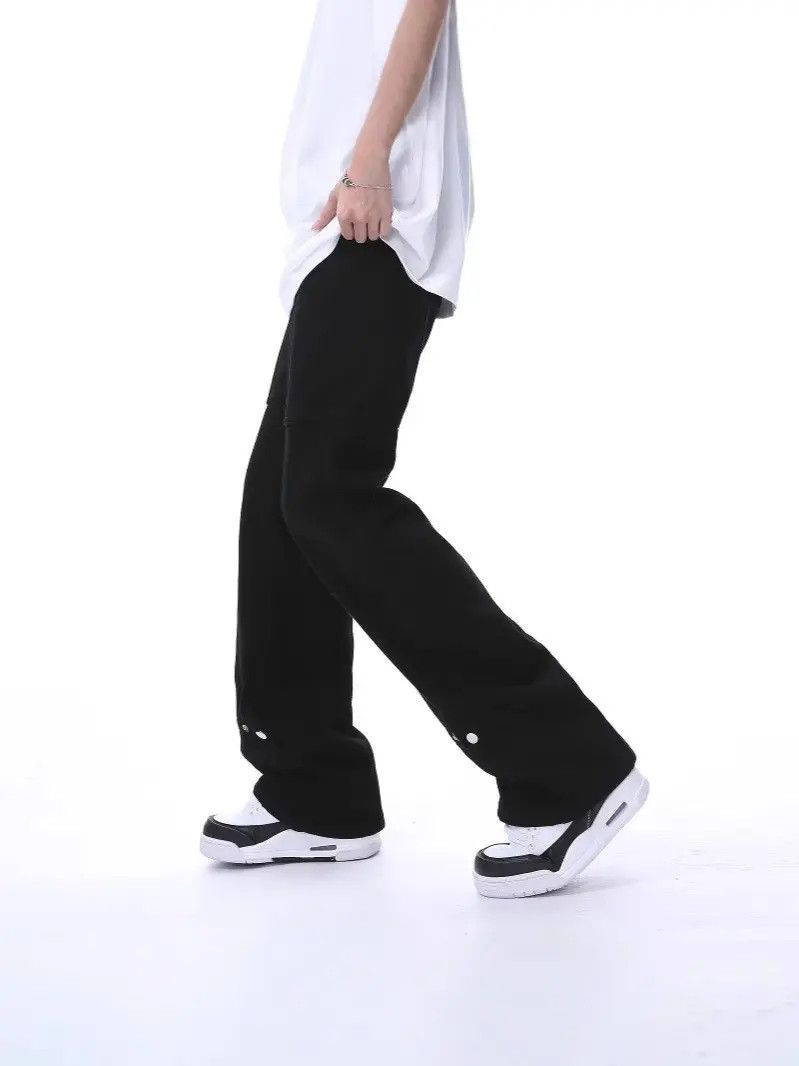 Japanese Brand × Jean Retro loose casual straight leg wide leg jeans Size US 32 / EU 48 - 2 Thumbnail