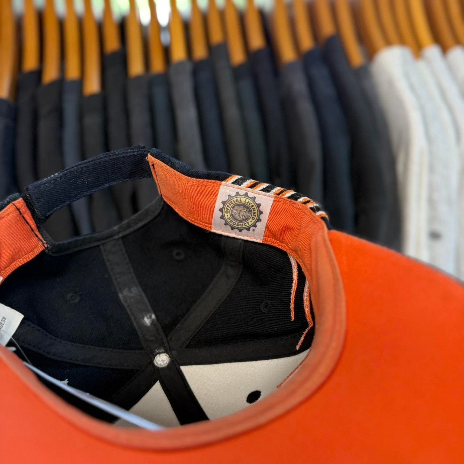 Harley Davidson × Vintage Vintage 90s Harley Davidson Motorcycles Biker Cap Size ONE SIZE - 7 Thumbnail