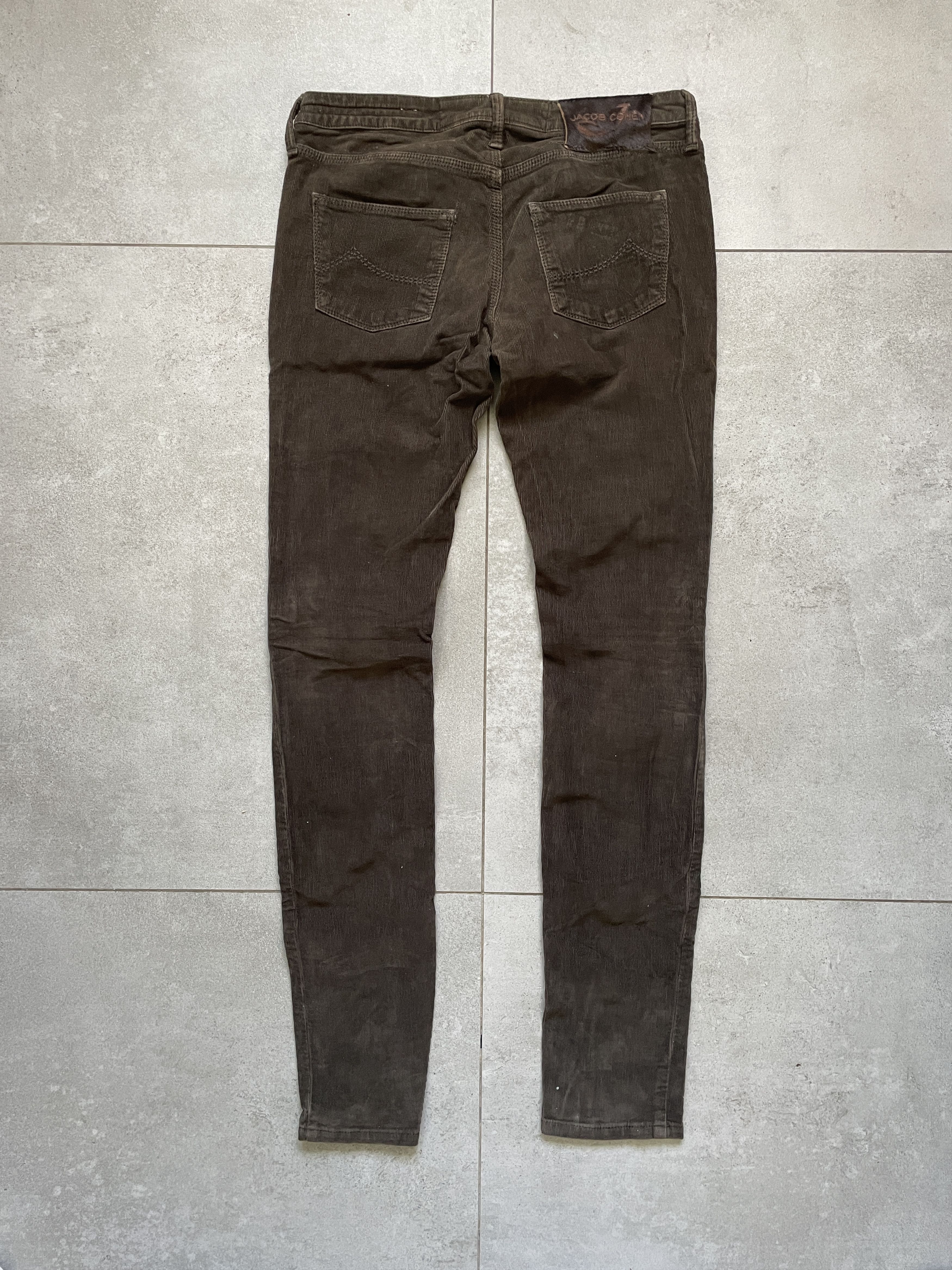 Jacob Cohen JACOB COHEN BROWN COURDUROI SLIM FIT JEANS Size US 29 - 2 Thumbnail
