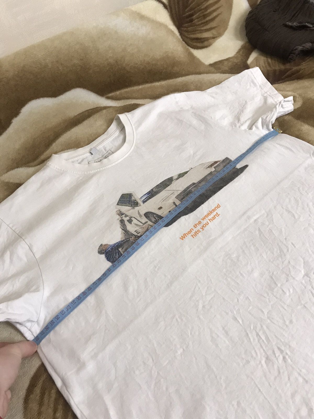 Vintage 🔥 Rare Wolf of Wall Street Car Hard Weekend Dicaprio Belford Size US XXL / EU 58 / 5 - 10 Thumbnail