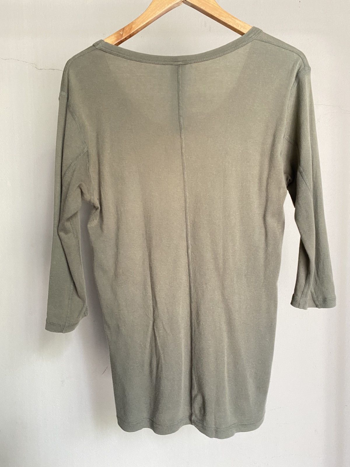Attachment Attachment Dark Green 3/4 Sleeve T-Shirt Size ONE SIZE - 14 Thumbnail
