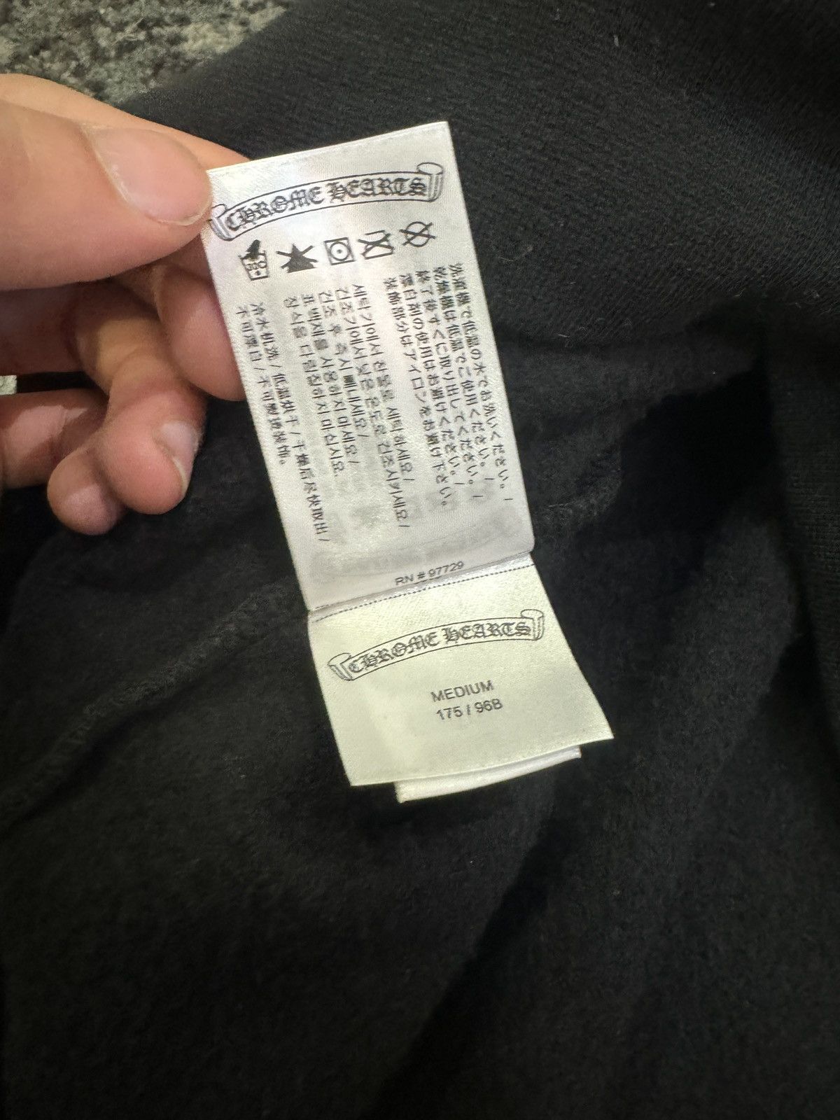 Chrome Hearts New Chrome Hearts Online Exclusive Silver Glitter Hoodie Size US M / EU 48-50 / 2 - 7 Thumbnail