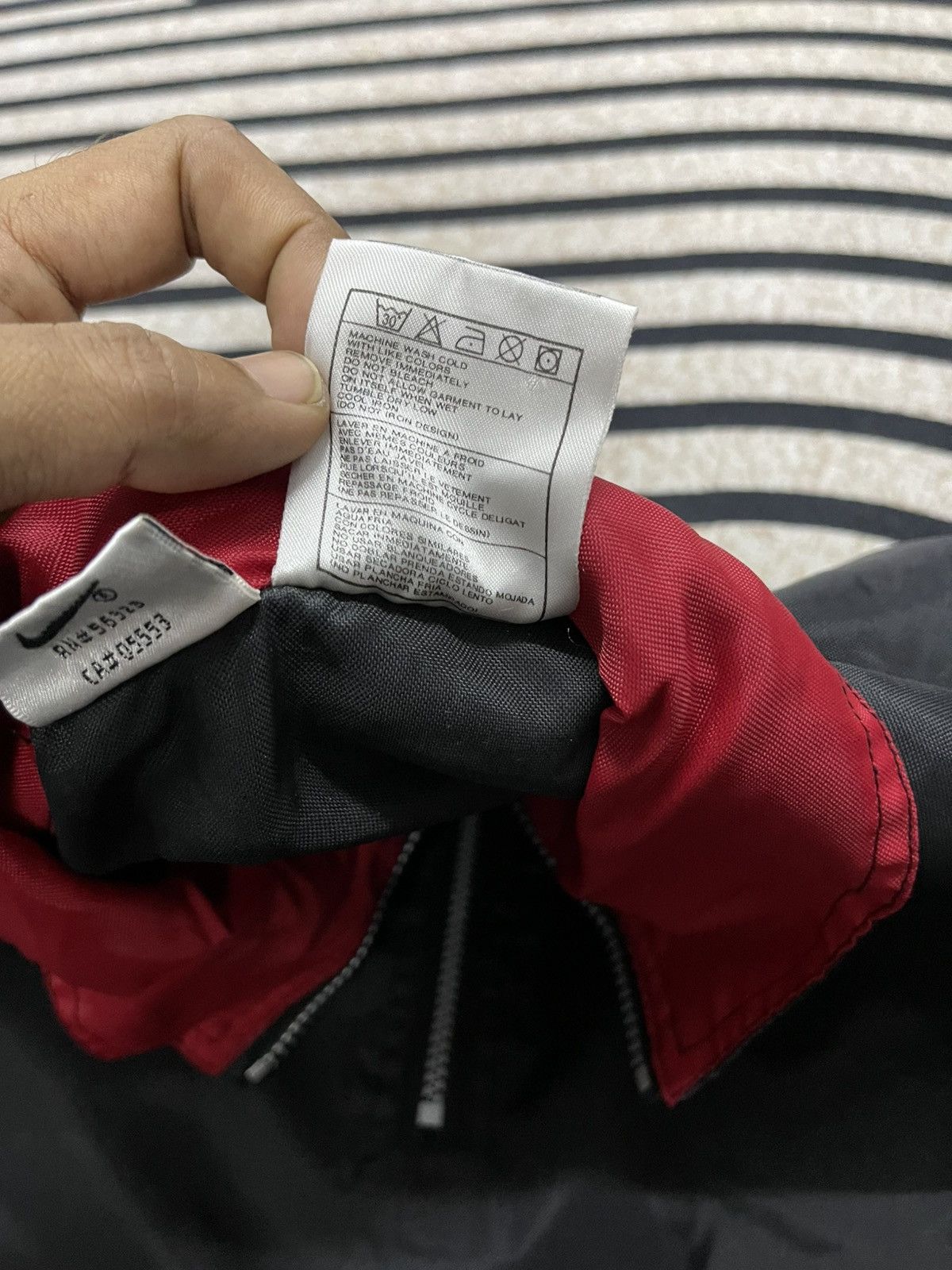 Nike × Vintage 90s NIKE EMBROIDERED LOGO HALF ZIPPER JACKET Size US L / EU 52-54 / 3 - 12 Thumbnail