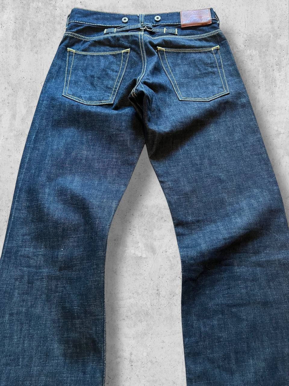 Vintage Pike Brothers SELVEDGE Roamer Pant Wide Long denim jeans 36 Size US 36 / EU 52 - 2 Thumbnail