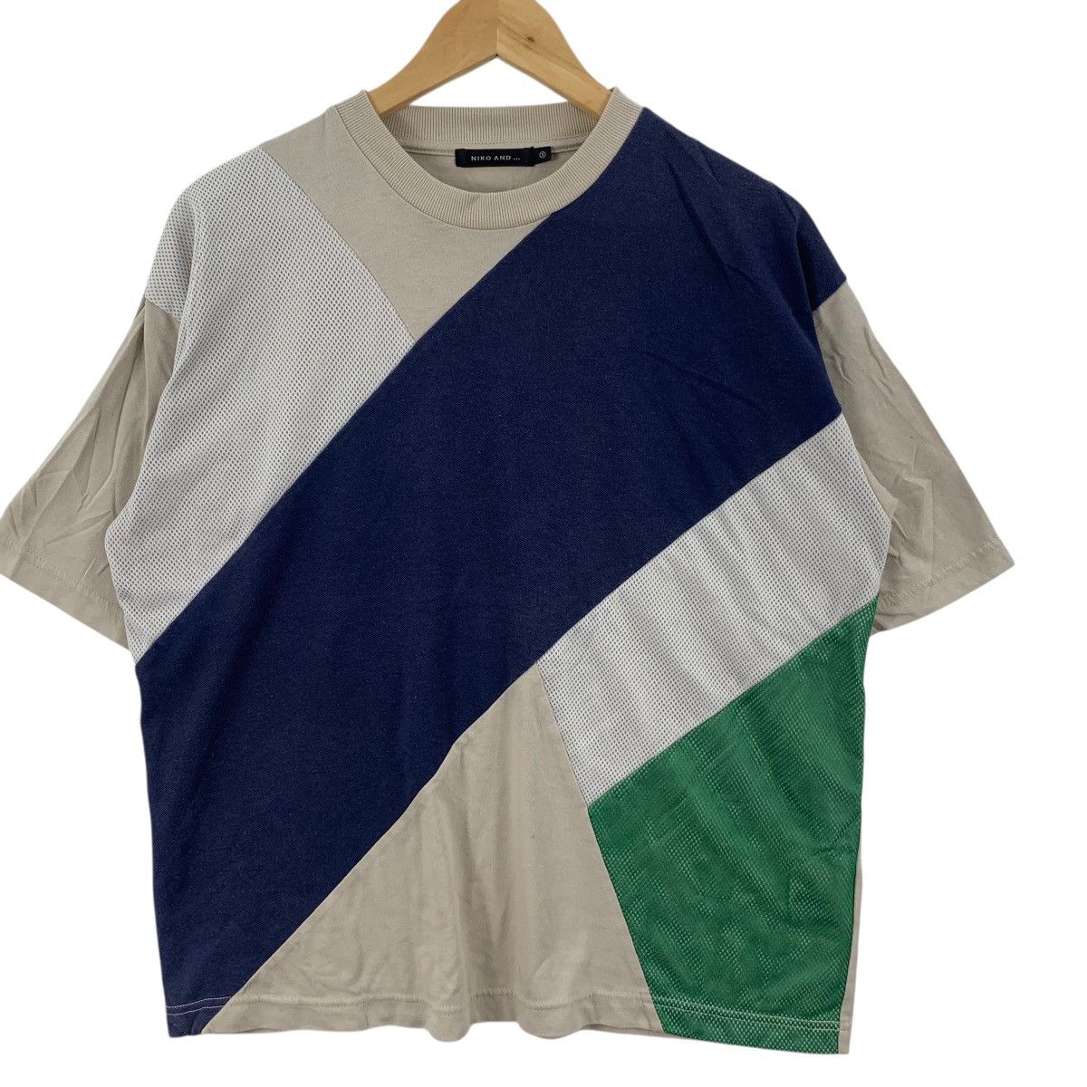 Other NIKO AND… JAPAN Shibuya Collection Striped Baggy Tee Shirt Size M / US 6-8 / IT 42-44 - 5 Thumbnail