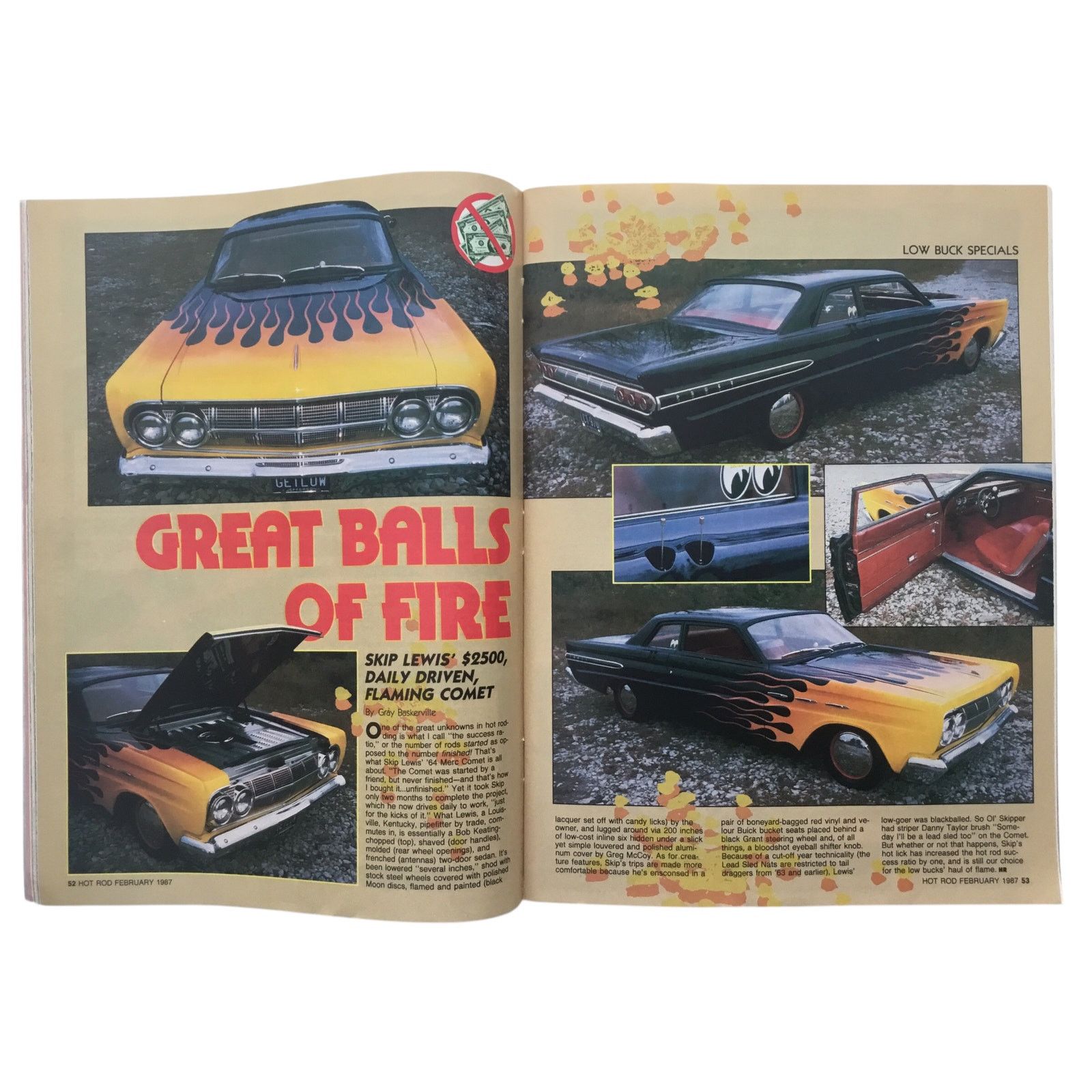 Other Hot Rod Magazine February 1987 Very Good Used Condition Size ONE SIZE - 4 Thumbnail