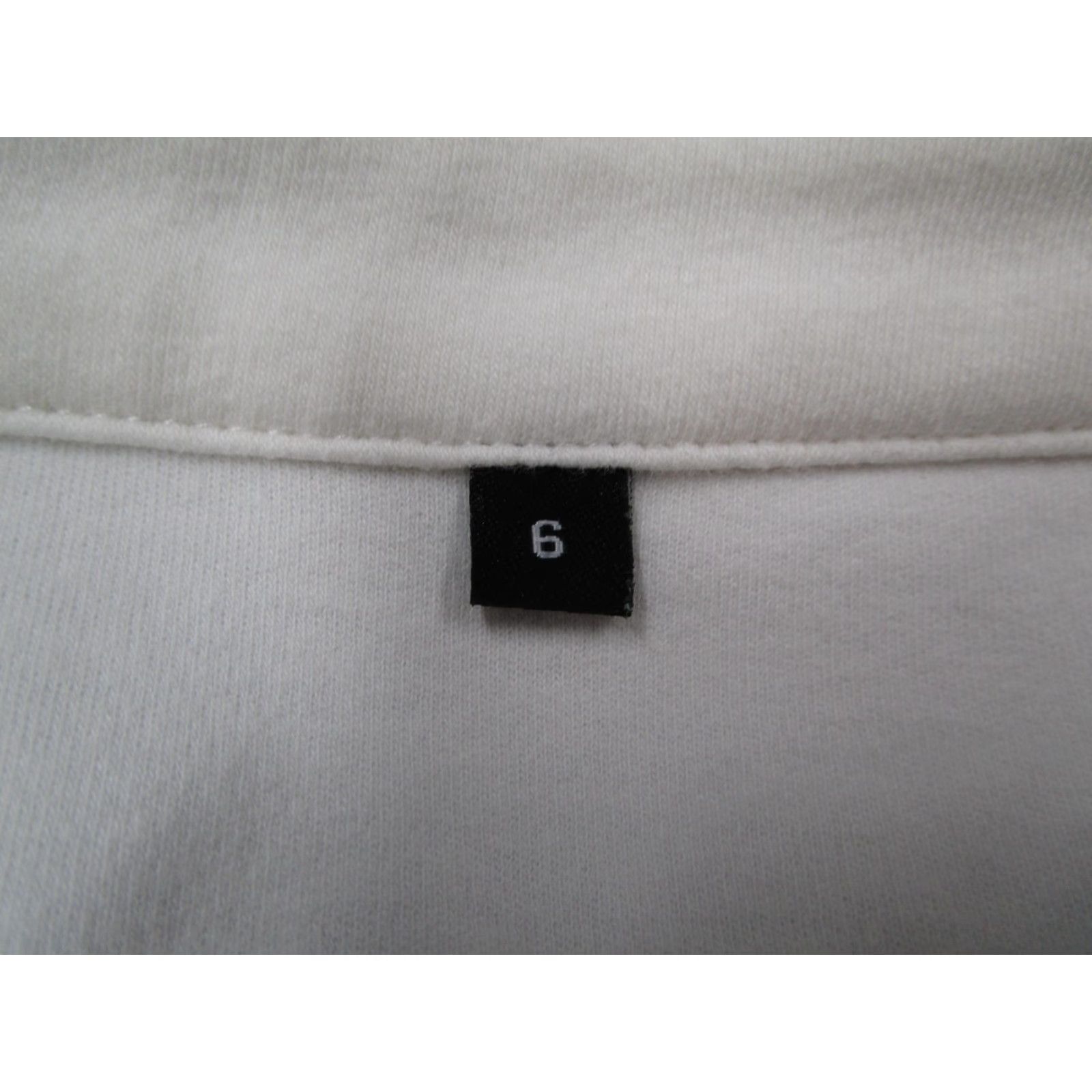 Vintage Allwear Shirt Mens XL White Long Sleeve Button-Front Stretch Organic Cotton Pockets Size US XL / EU 56 / 4 - 2 Thumbnail