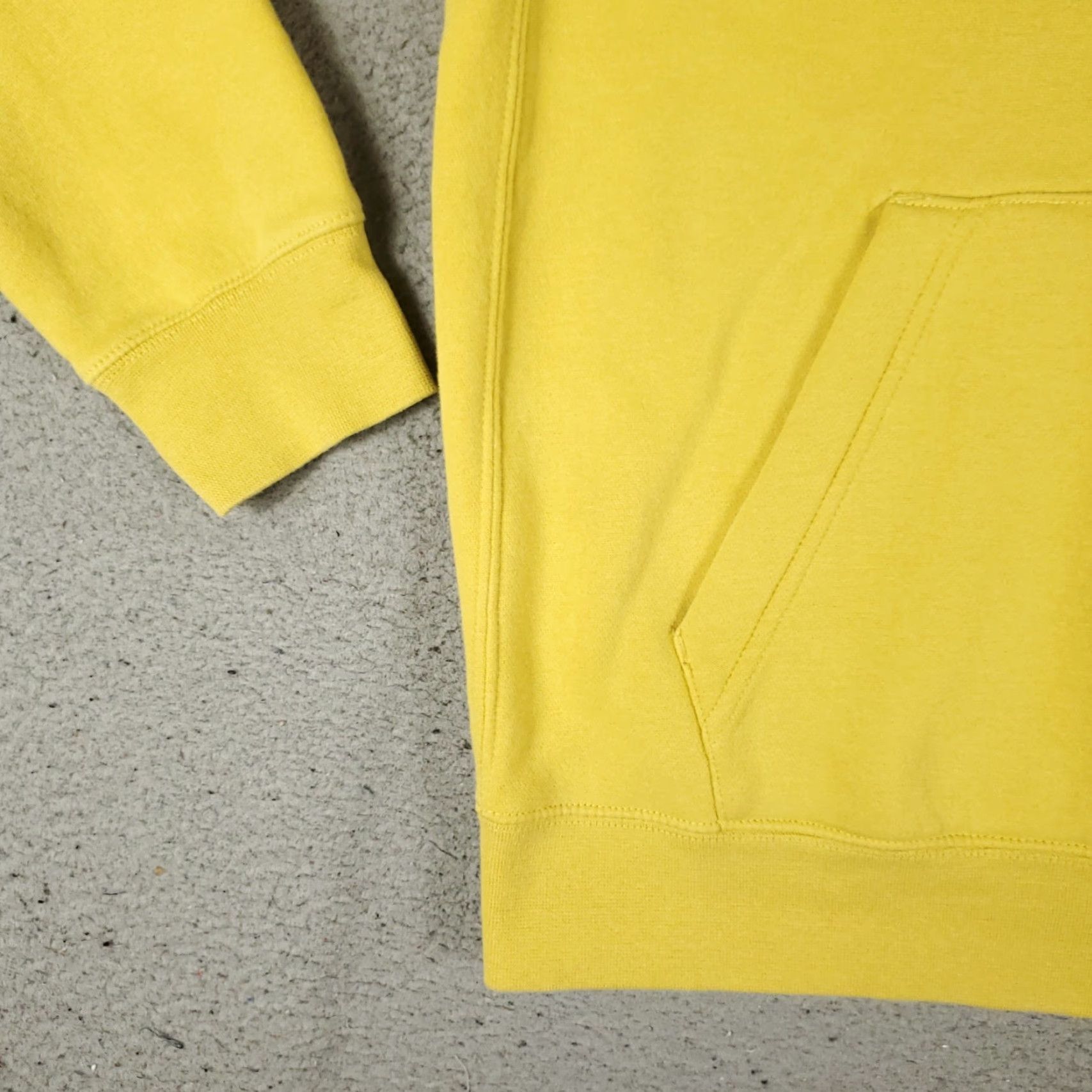 Nike Nike Hoodie Mens XL Yellow Swoosh Pullover Sweatshirt Crew Neck Long Sleeve Fleece Logo Vintage Modern Sports Nike Size US XL / EU 56 / 4 - 4 Thumbnail