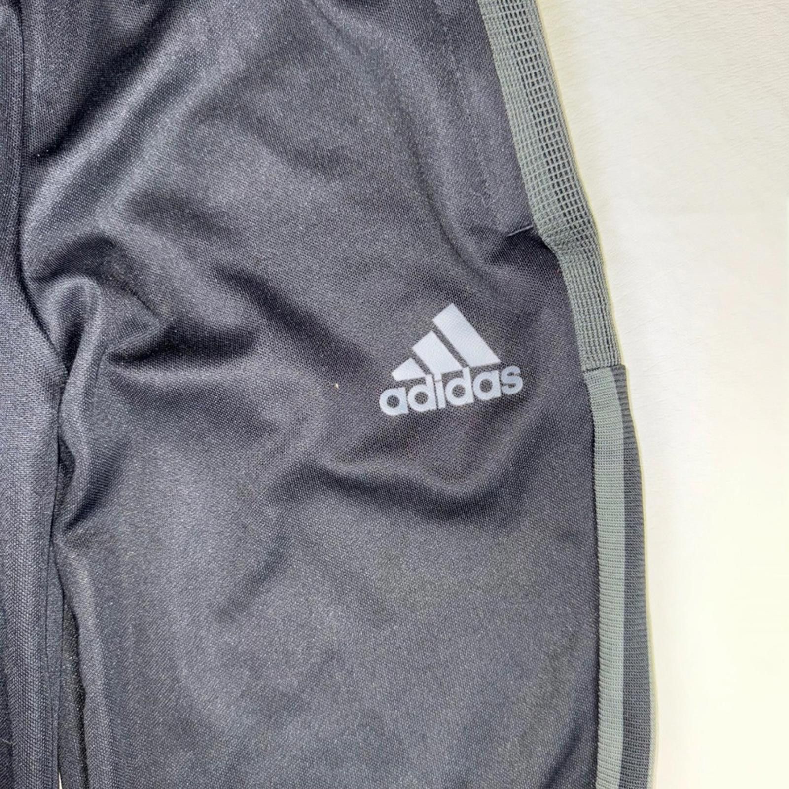 Adidas Adidas Kids Aeroready Track Pants Black Athletic Joggers Size ONE SIZE - 4 Thumbnail