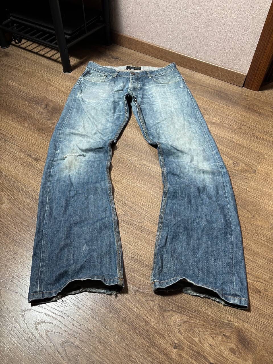 Pre-owned Hysteric Glamour X If Six Was Nine Flared Ifsixwasnine Junya Lgb Style Vintage Jeans In Blue