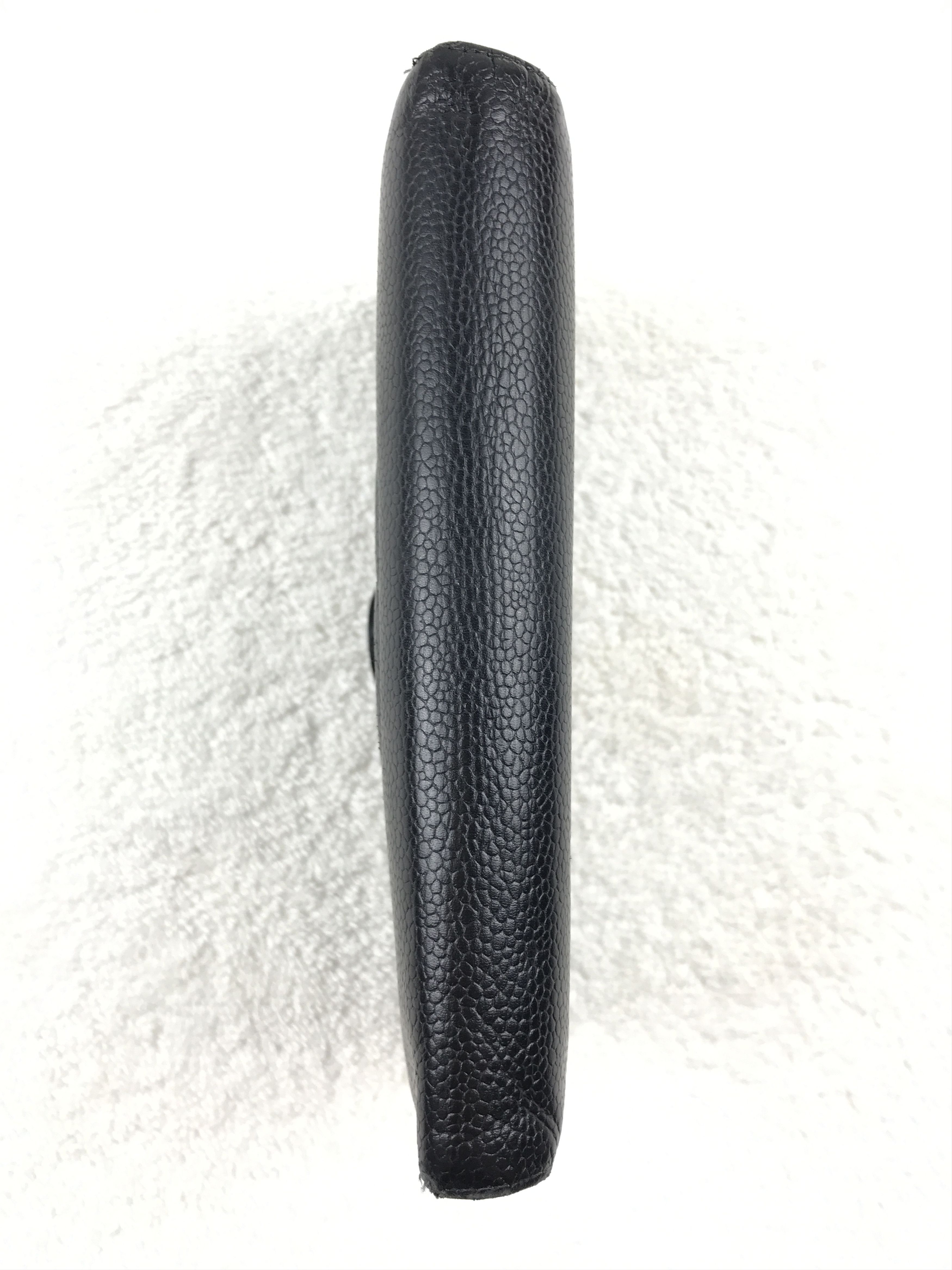 Chanel Chanel Black Caviar Leather CC Logo Bifold Wallet With Box Size ONE SIZE - 10 Thumbnail