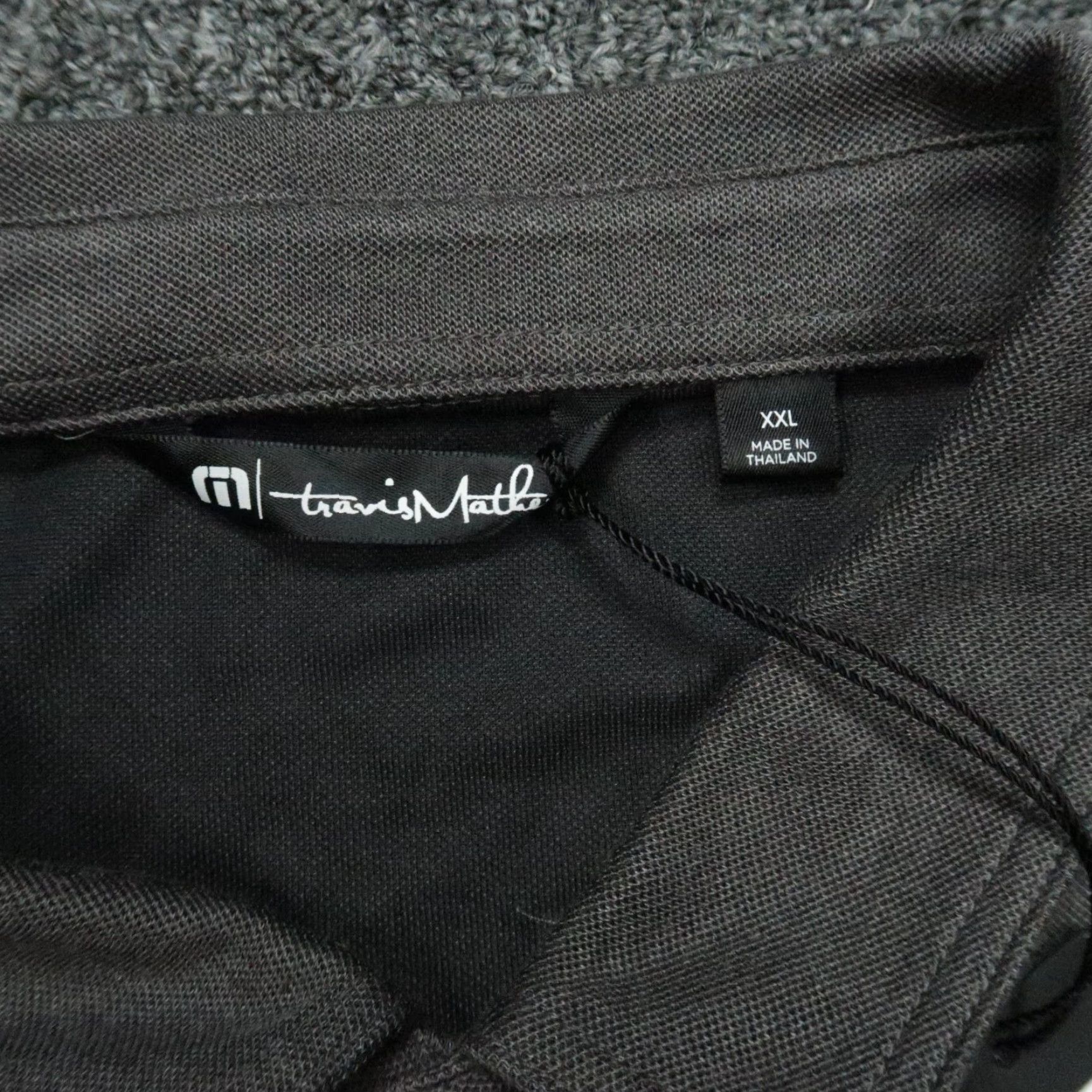 TravisMathew Travis Mathew Shirt Men XL Gray Polo Size US XL / EU 56 / 4 - 3 Thumbnail