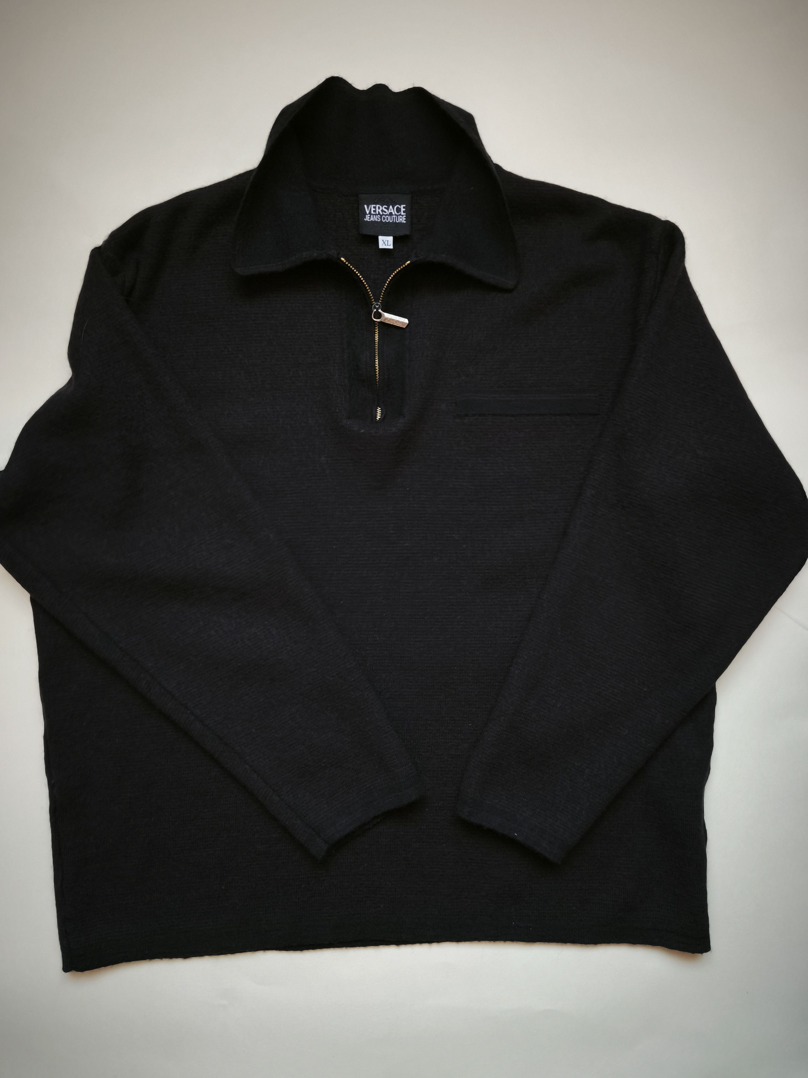 Versace Jeans Couture Vintage Versace Jeans Couture Sweater Ittierre Authentic 90s Size US M / EU 48-50 / 2 - 1 Thumbnail