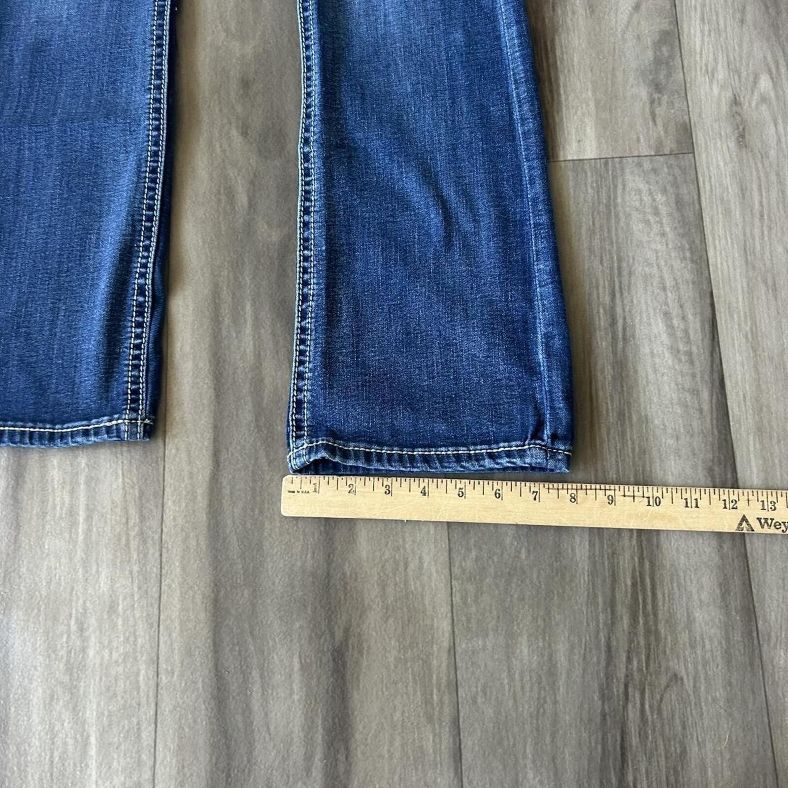 Express Vintage Y2k Bootcut Express Denim Jeans Embroidered style 2 Size 26" / US 2 / IT 38 - 7 Thumbnail