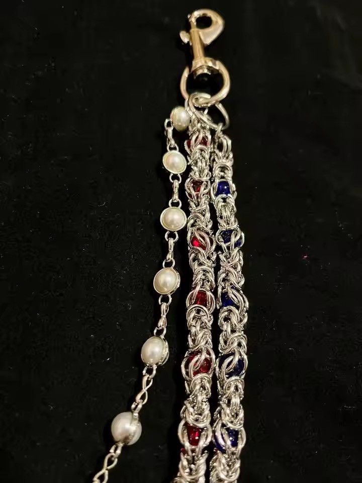 Jewelry Three-Layer Bead Design, Fashionable and Stylish Size ONE SIZE - 3 Thumbnail