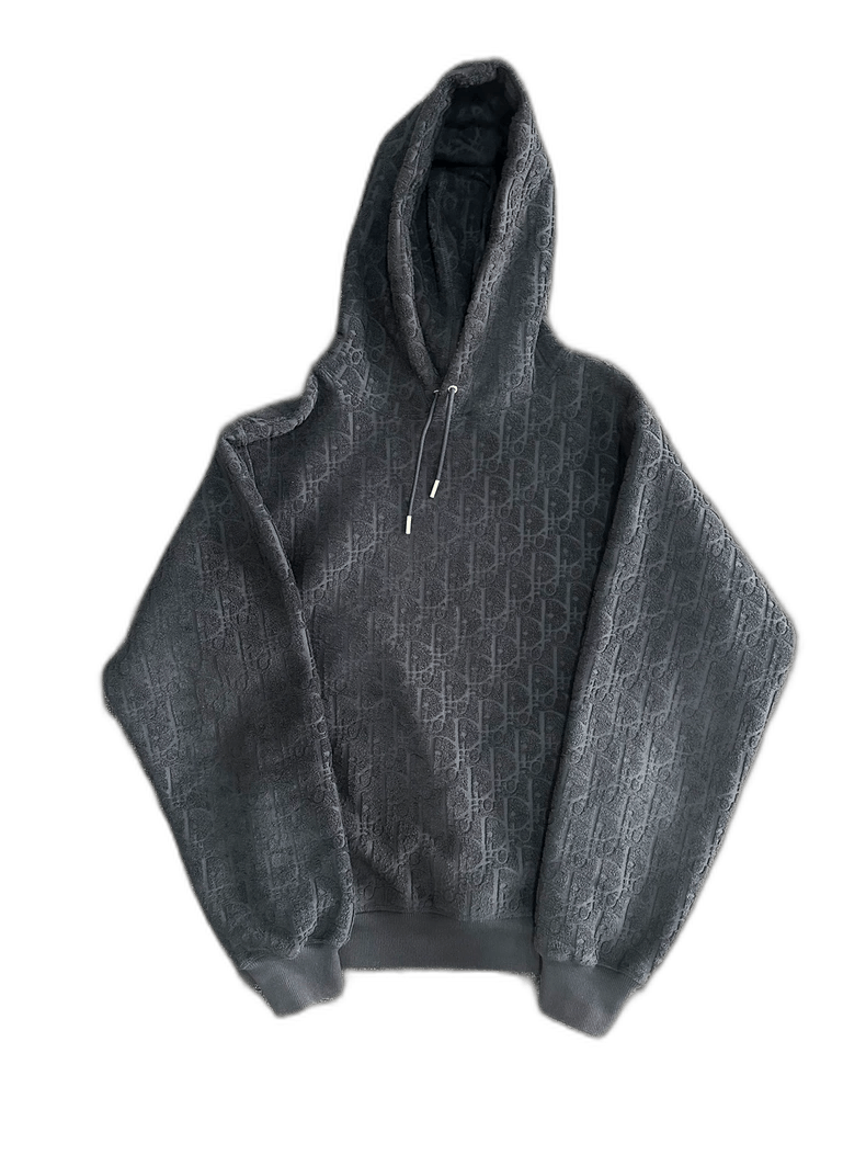 Dior Dior All-Over Print Terry Hoodie Size US M / EU 48-50 / 2 - 1 Thumbnail