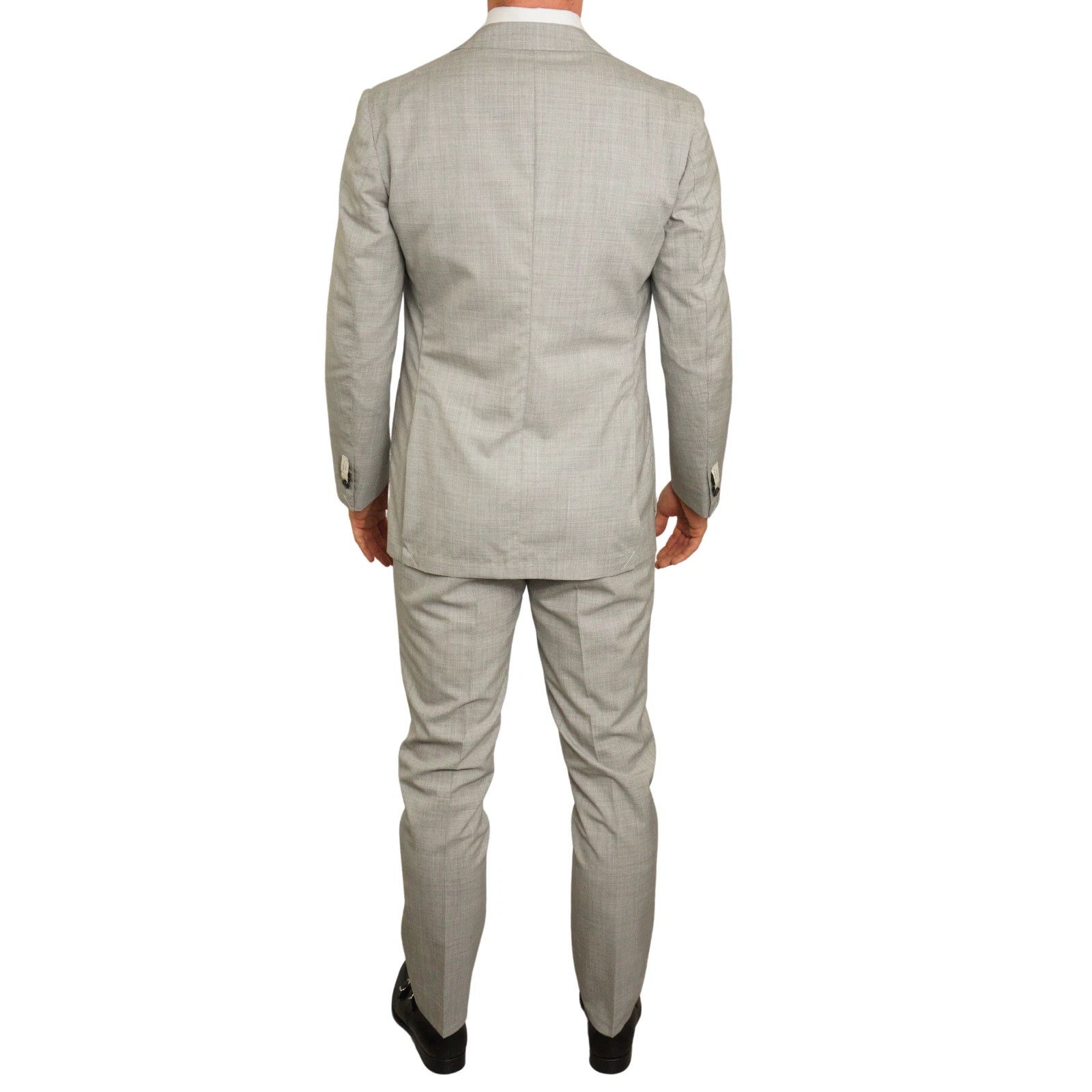Suitsupply Men Suitsupply Suit Wool 120's Havana Patch Half Lined US38 Size 38R - 3 Thumbnail