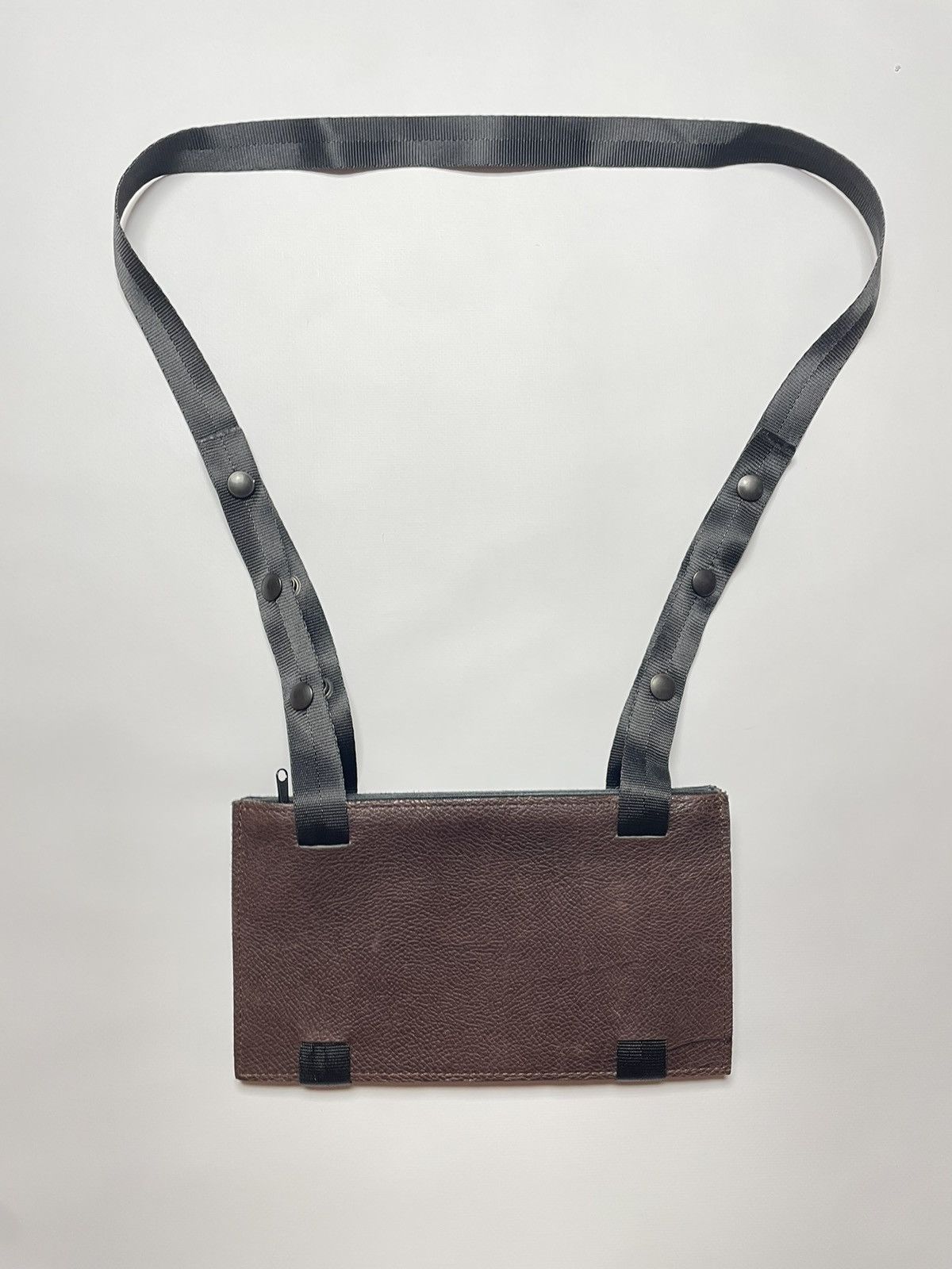 Designer × Handmade Maria Hees Packet leather bag/4 pockets Size ONE SIZE - 4 Thumbnail