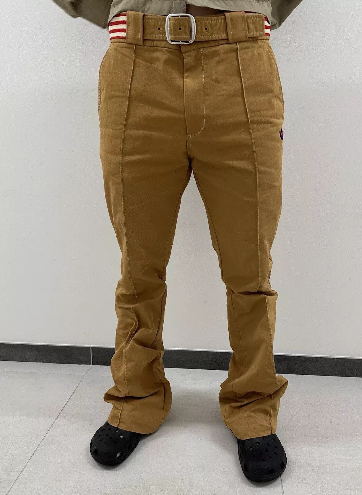 Adidas × Wales Bonner Wales Bonner x Adidas Belted Flare Chino Pants Size US 30 / EU 46 - 3 Thumbnail