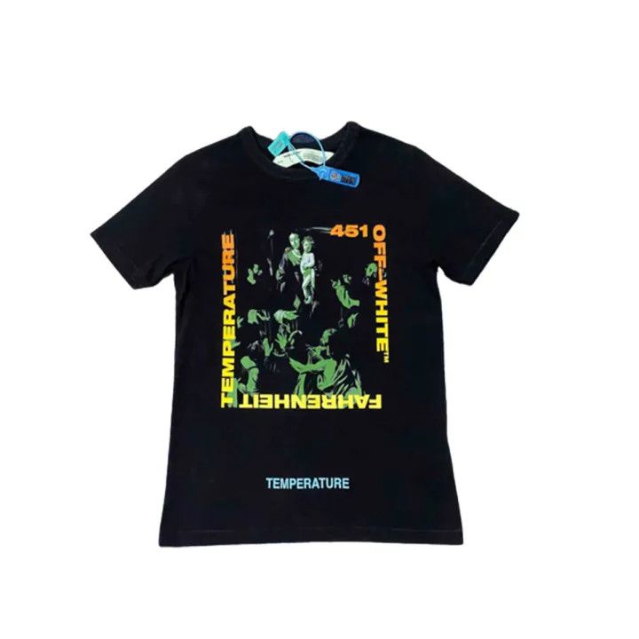 Off-White Off-White Fahrenheit Short Sleeve T-Shirt 0079 Size US S / EU 44-46 / 1 - 1 Thumbnail