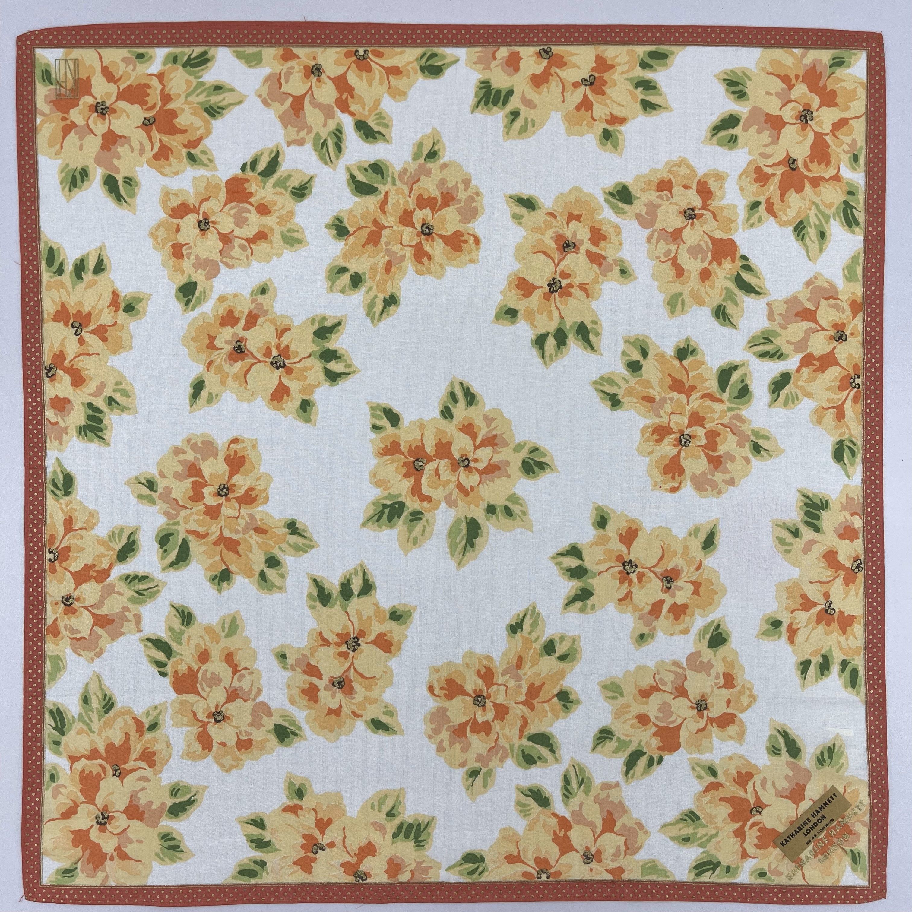 Katharine Hamnett London × Vintage Katharine Hamnett Handkerchief / Neckerchief - 4170 Size ONE SIZE - 2 Thumbnail