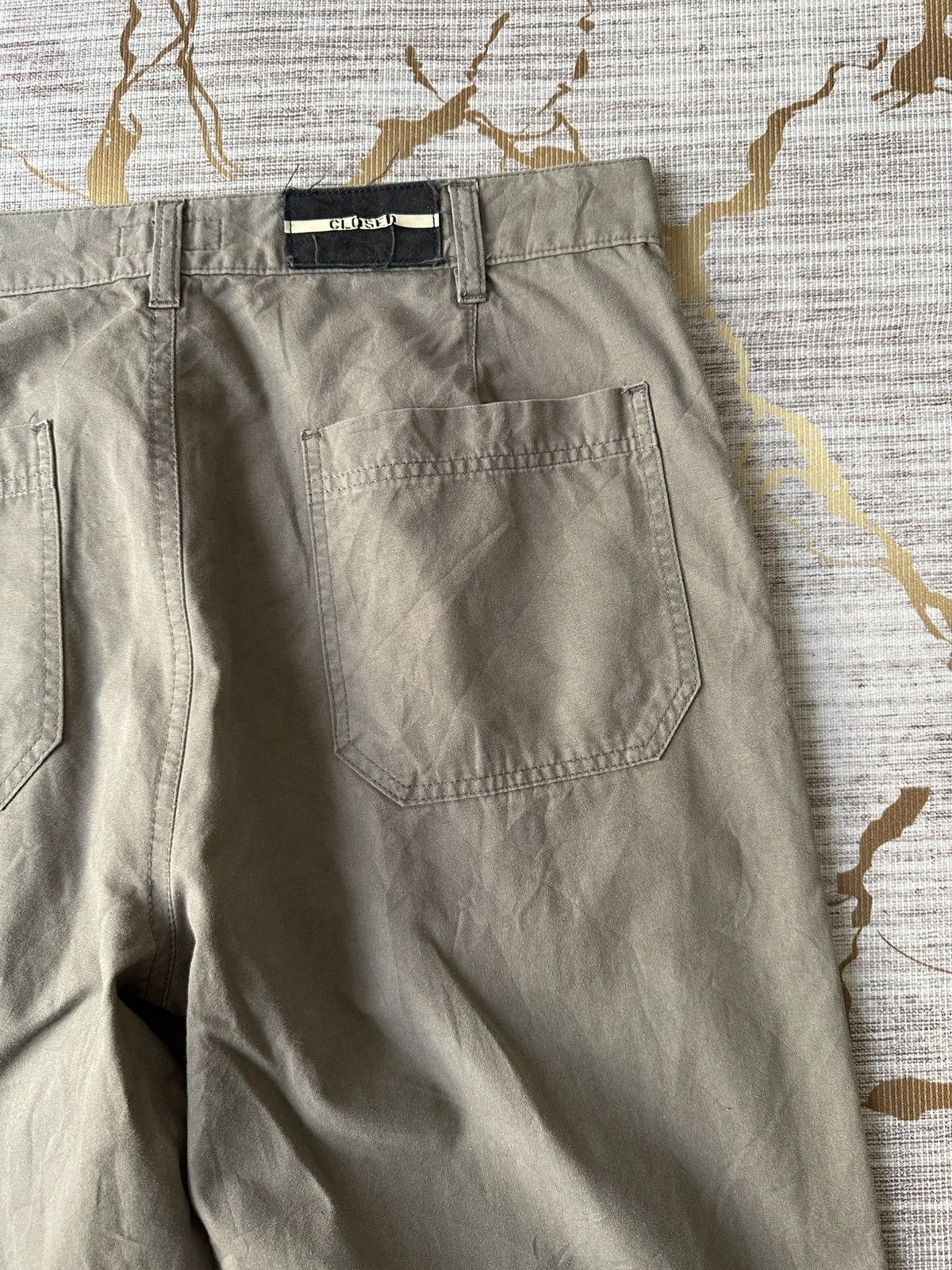 Marithe + Francois Girbaud Vintage Marithe Francois Girbaud (MFG) Fatigue Faded Pant Size US 32 / EU 48 - 18 Thumbnail