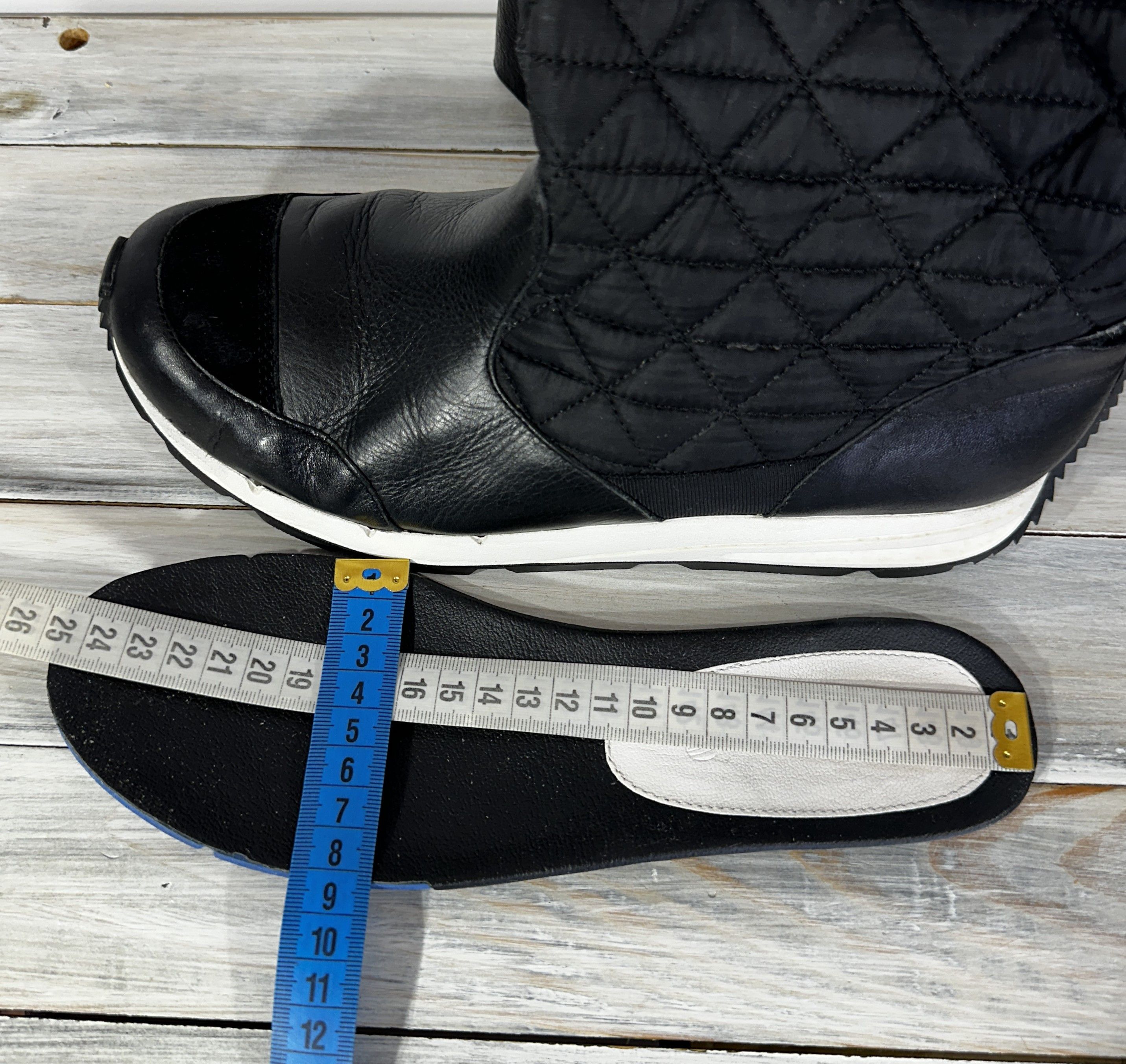 Yohji Yamamoto Y-3 by Yohji Yamamoto 'Anouk' Adidas Leather Quilted Boots Size US 7.5 / IT 37.5 - 19 Thumbnail