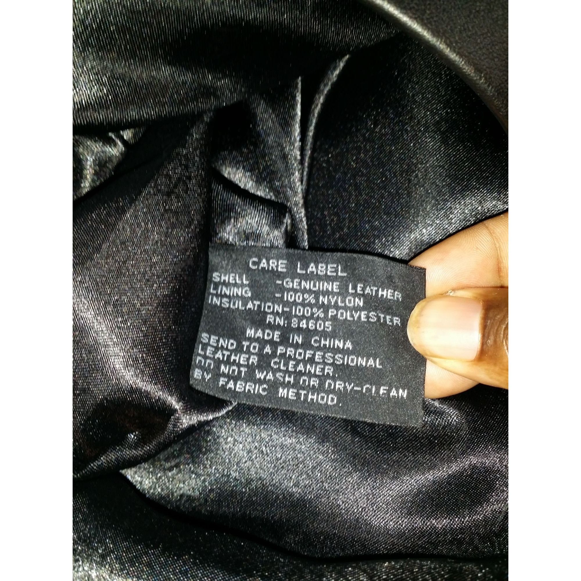 Vintage World Series Of Poker Genuine Leather Jacket Men Sz XL Black Size US XL / EU 56 / 4 - 8 Thumbnail