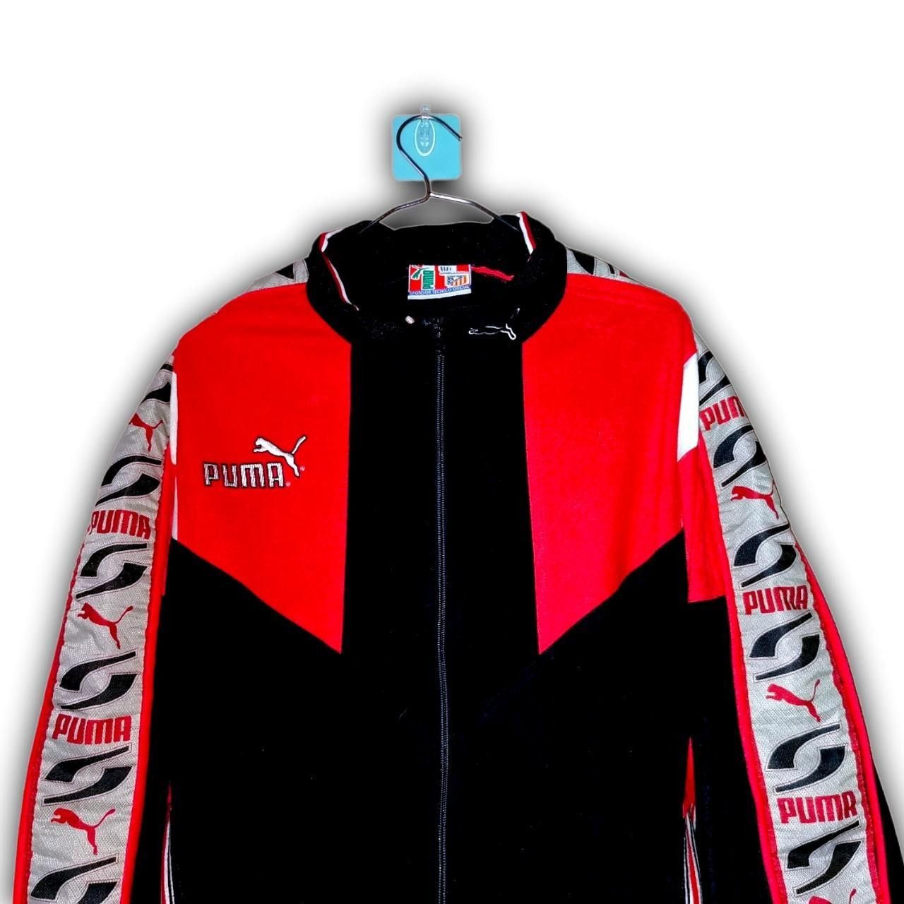 Puma Atletico Madrid Spain 1995 1996 1997 Home Jersey Jacket Size US XL / EU 56 / 4 - 3 Thumbnail
