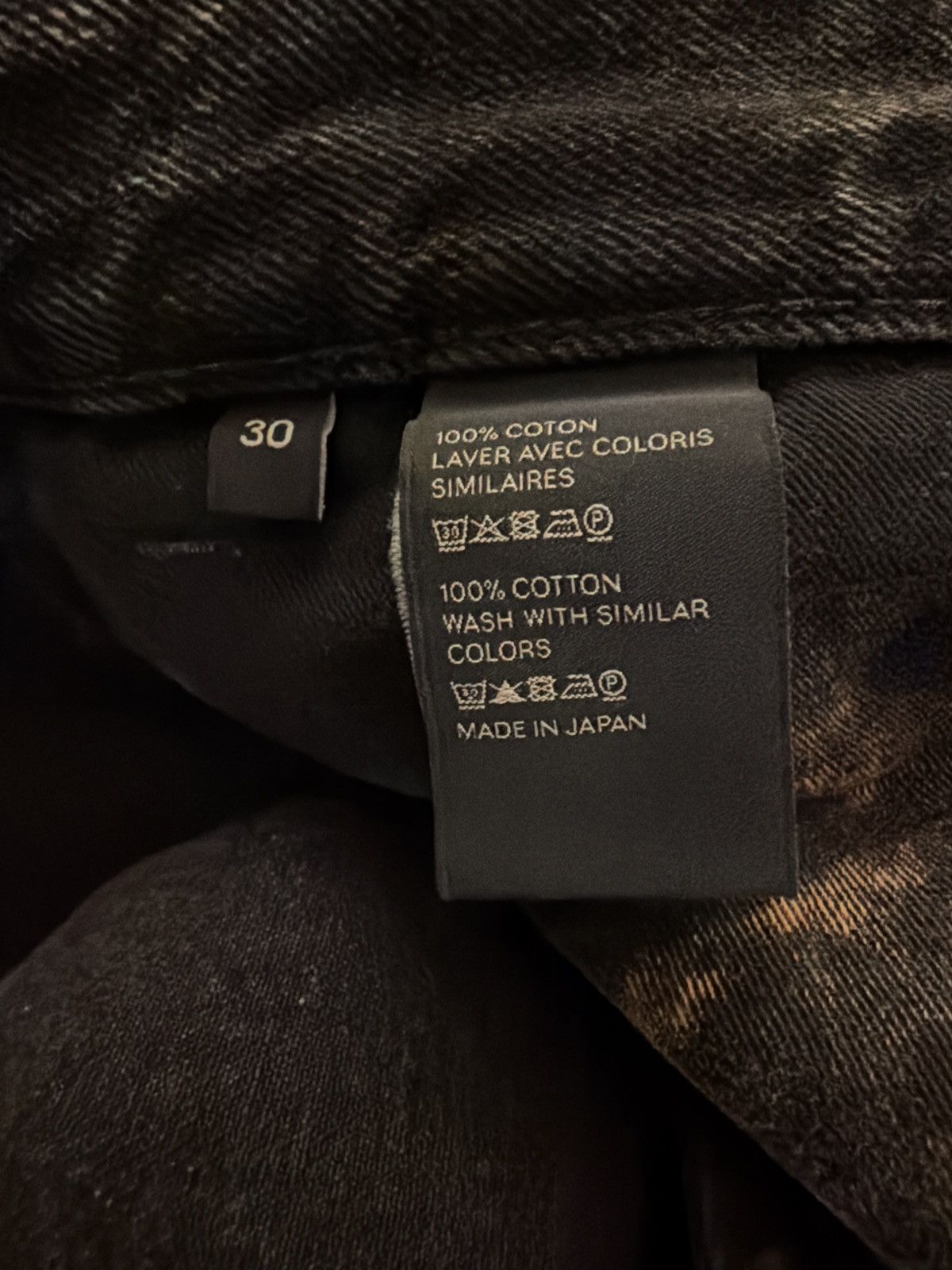 Celine Hedi Era Acid Wash Kurt Jeans Size US 30 / EU 46 - 6 Thumbnail